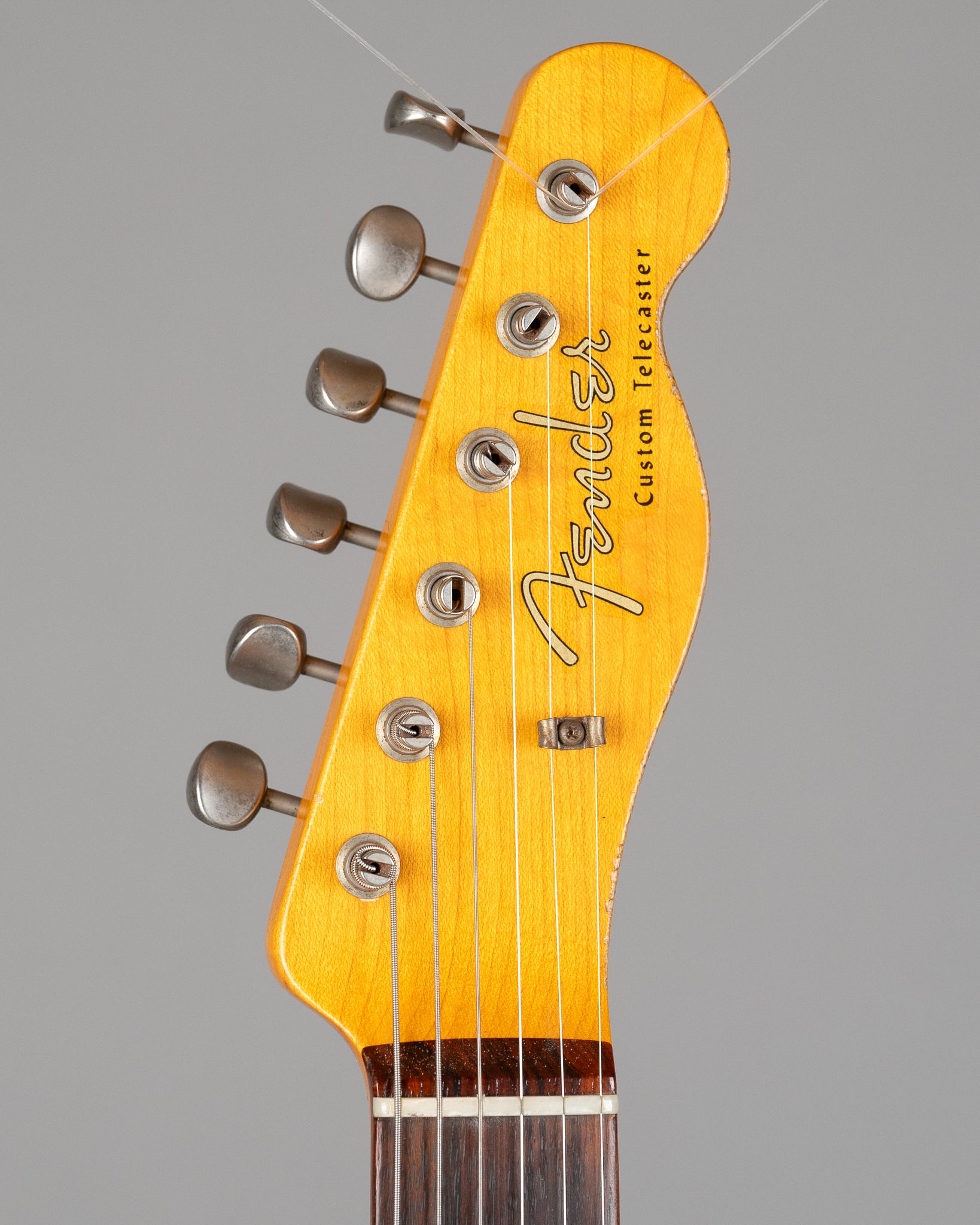 2016 Fender 60's Telecaster Custom Heavy Relic HSS (USA, Aged Vintage White, OHSC)