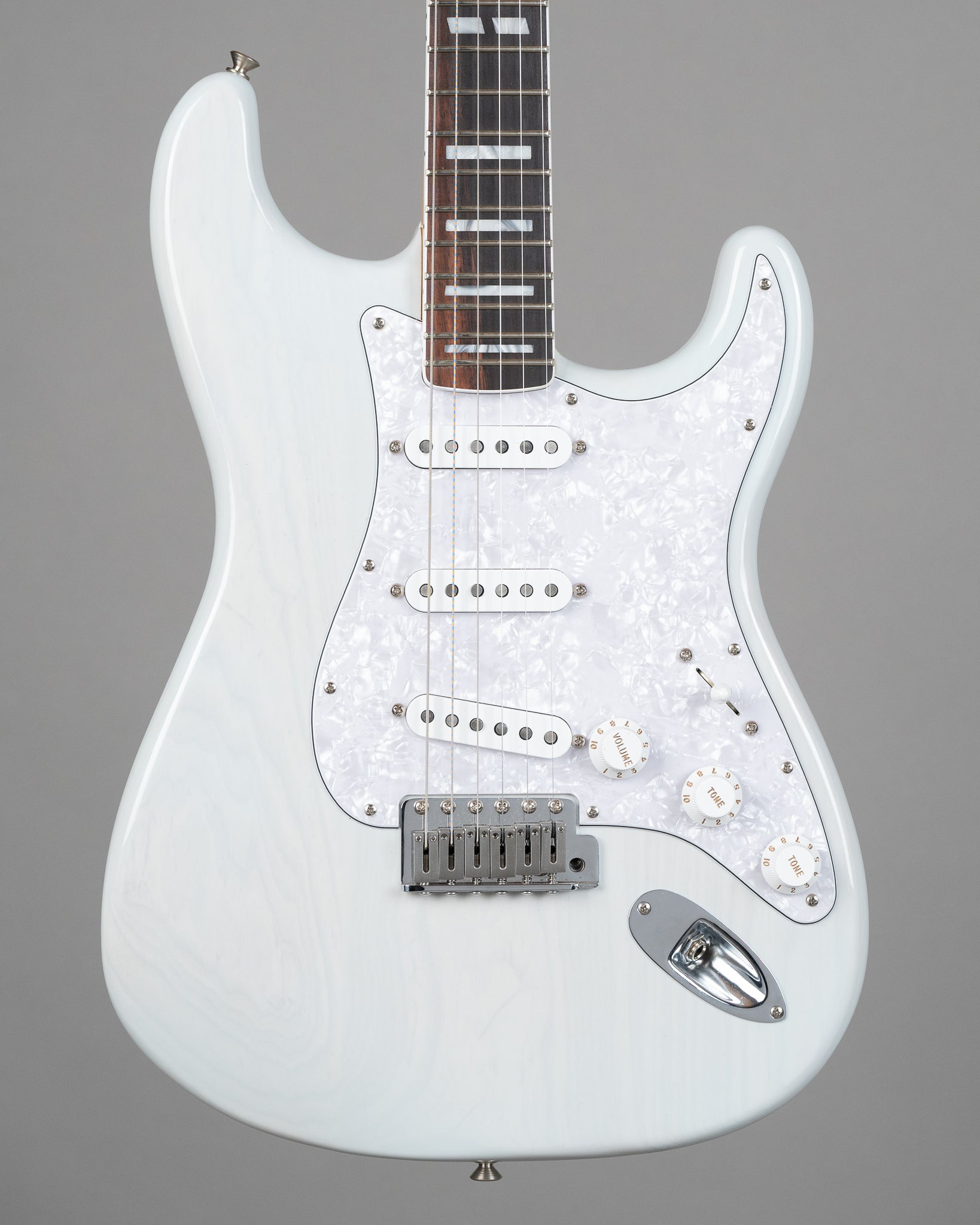 2021 Fender Kenny Wayne Shepherd Stratocaster (USA, Transparent Faded Sonic Blue, OHSC)