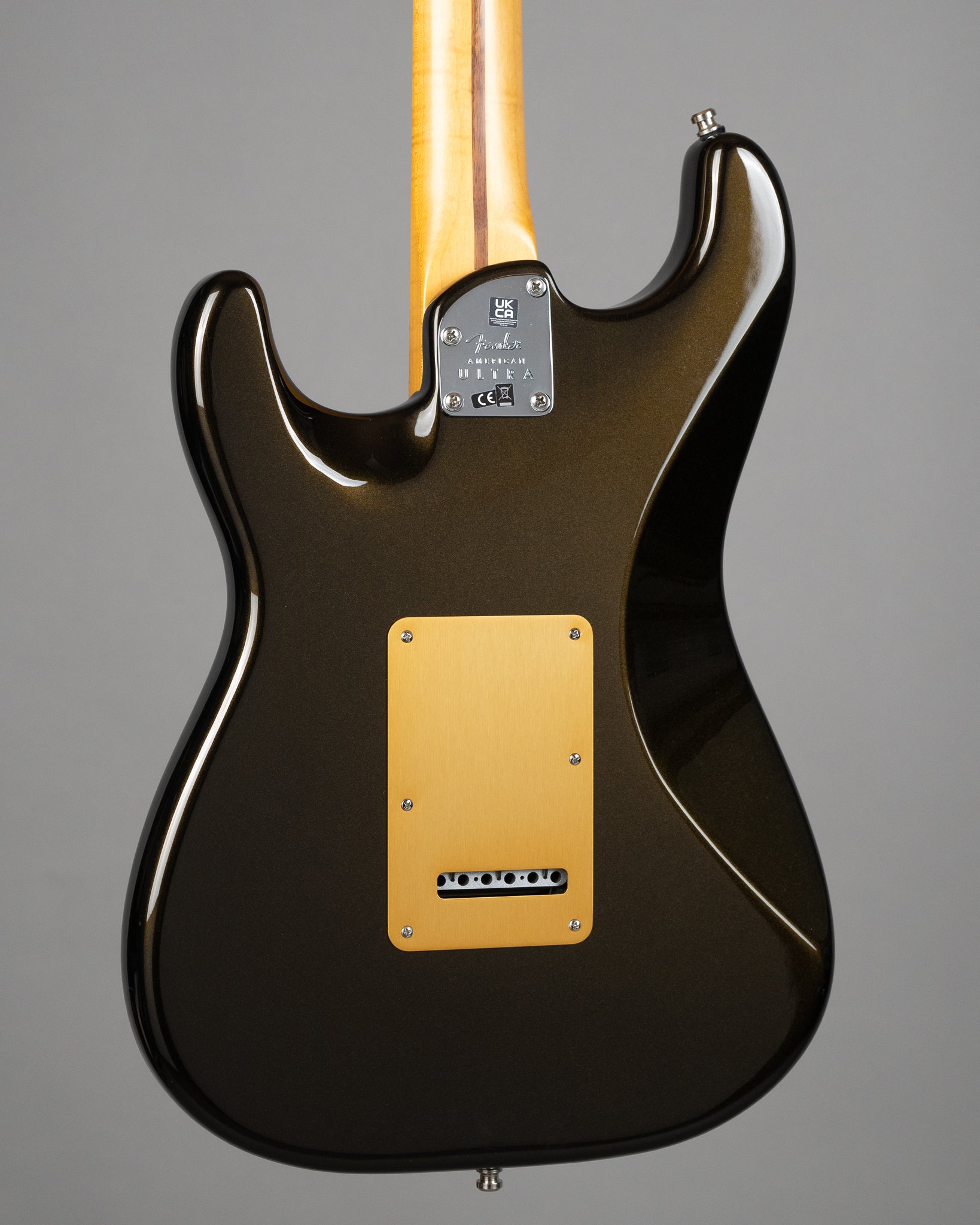 2022 Fender American Ultra Stratocaster (USA, Texas Tea, OHSC)