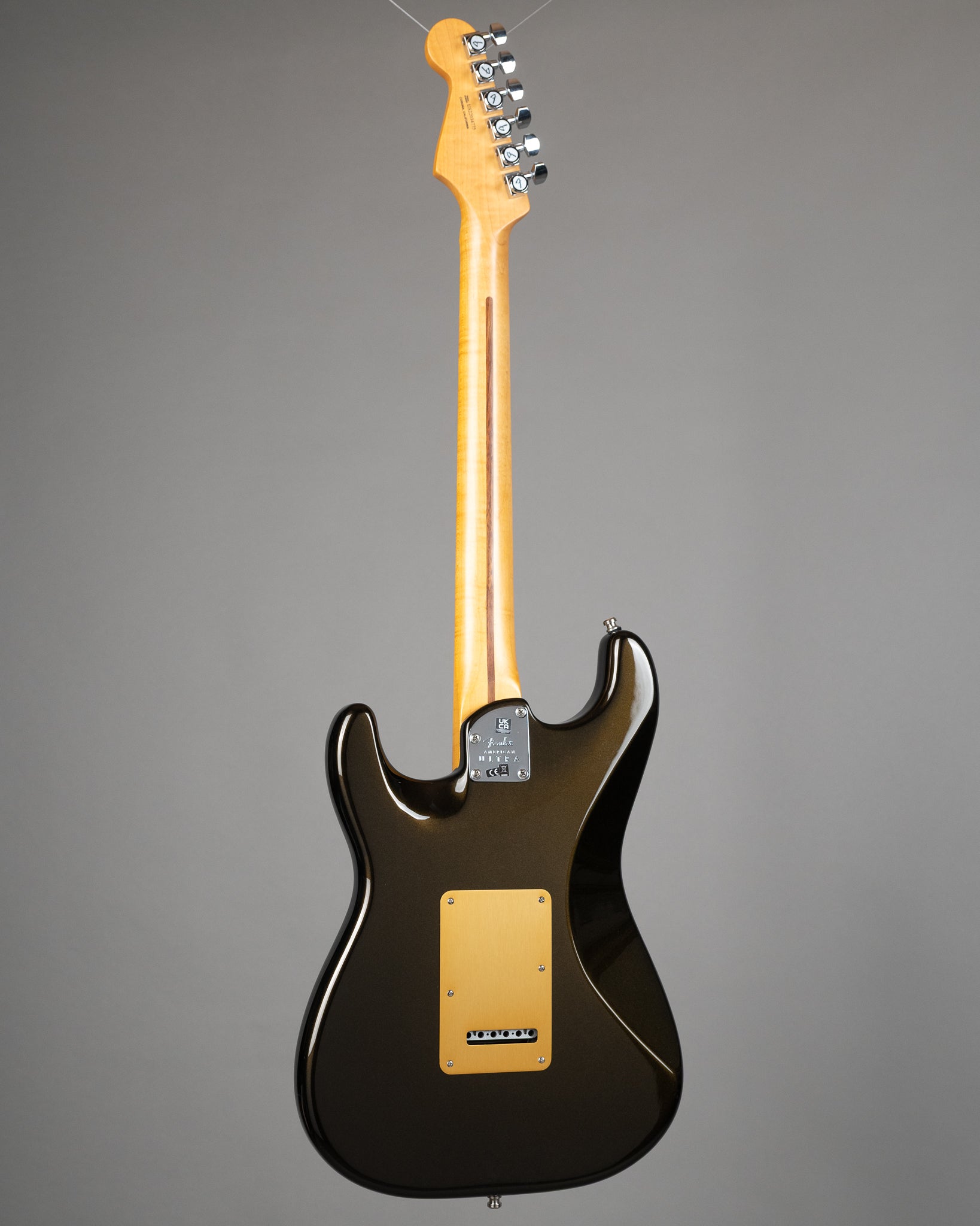 2022 Fender American Ultra Stratocaster (USA, Texas Tea, OHSC)