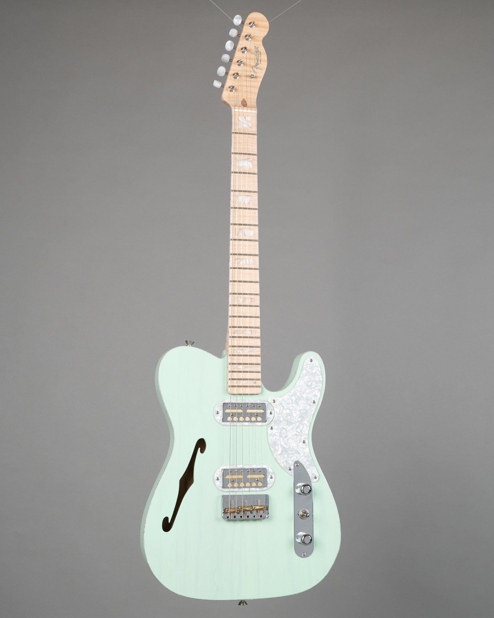 2020 Fender Parallel Universe Volume II Tele Mágico (USA, Transparent Surf Green, OHSC)