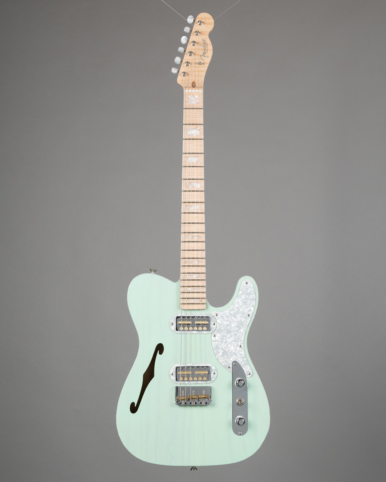 2020 Fender Parallel Universe Volume II Tele Mágico (USA, Transparent Surf Green, OHSC)