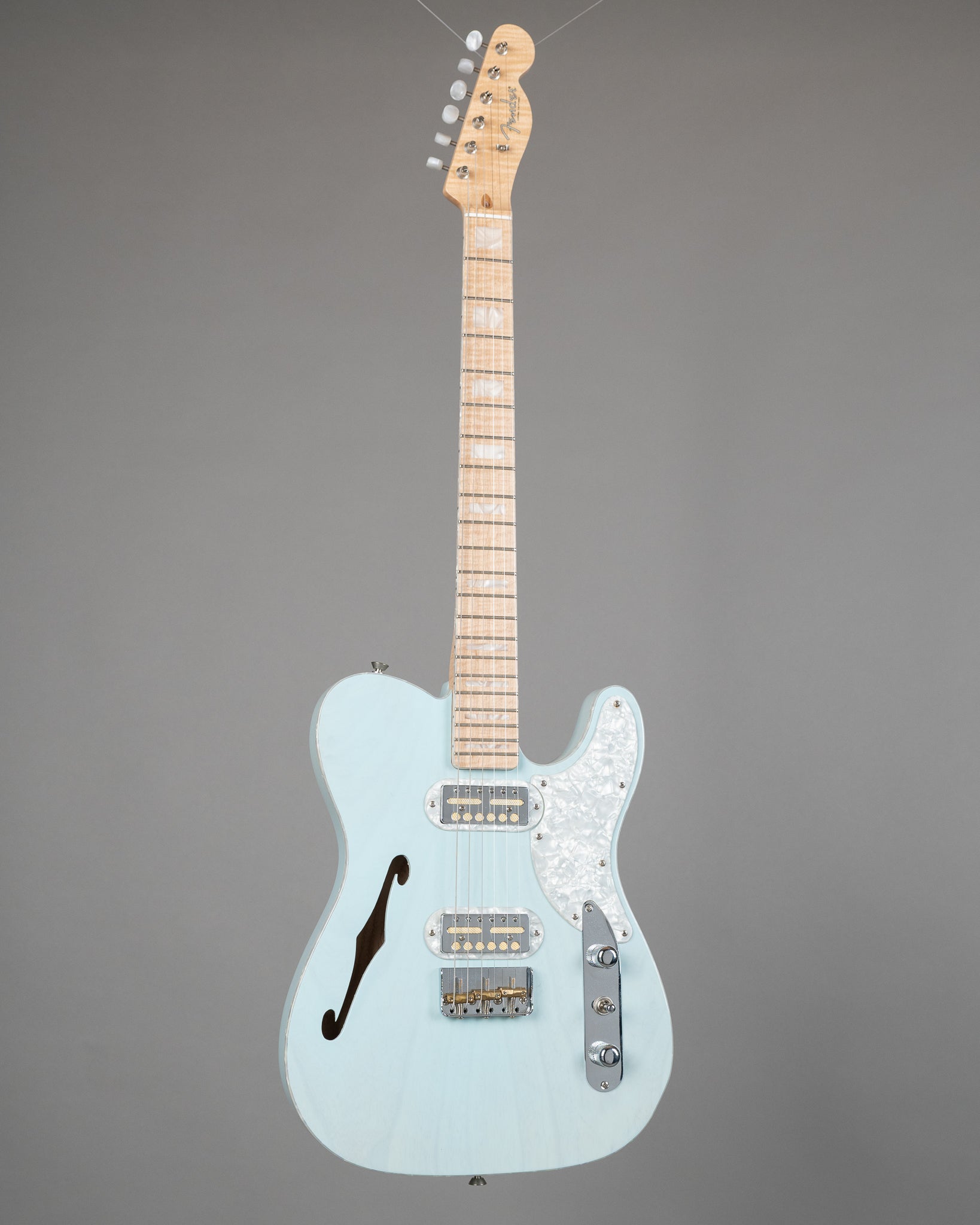 2020 Fender Parallel Universe Volume II Tele Mágico (USA, Transparent Daphne Blue, OHSC)