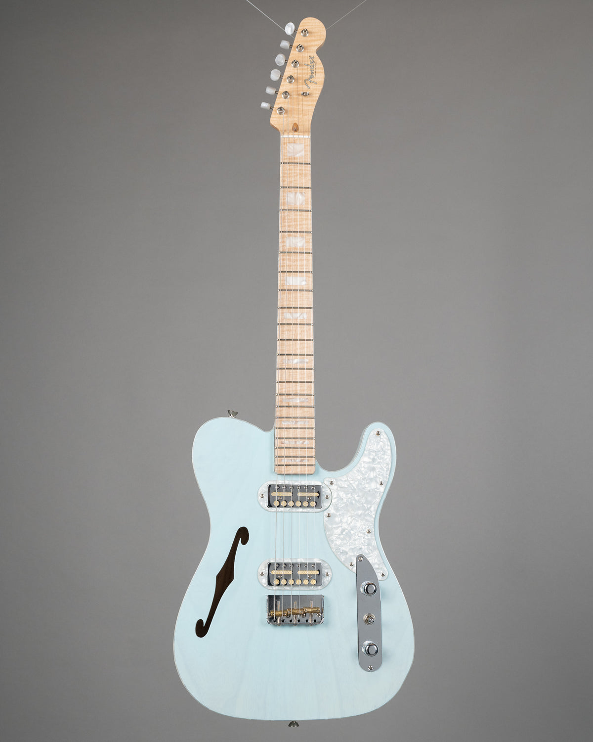 2020 Fender Parallel Universe Volume II Tele Mágico (USA, Transparent Daphne Blue, OHSC)