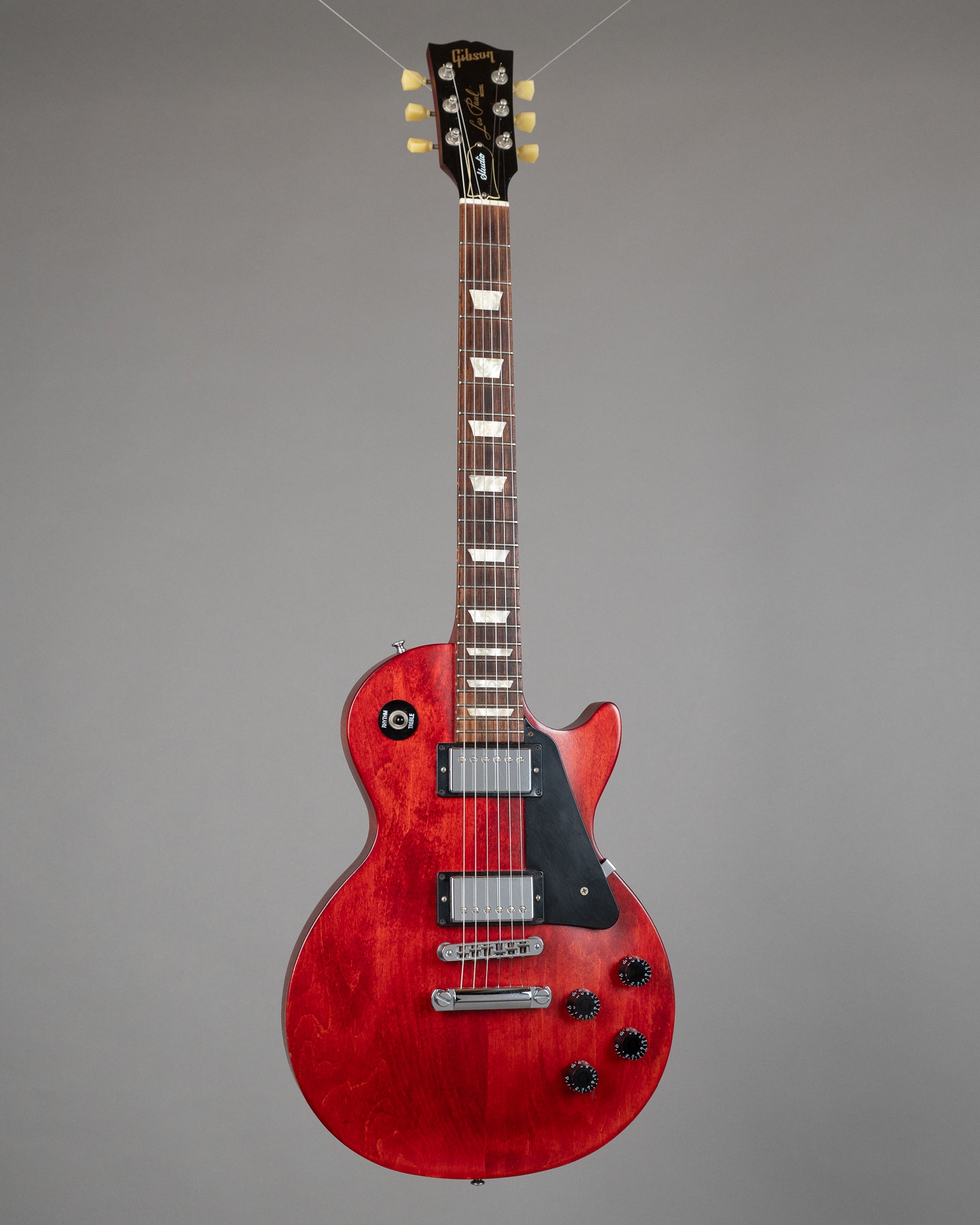 2011 Gibson Les Paul Studio (USA, Satin Cherry Stain, OGB)