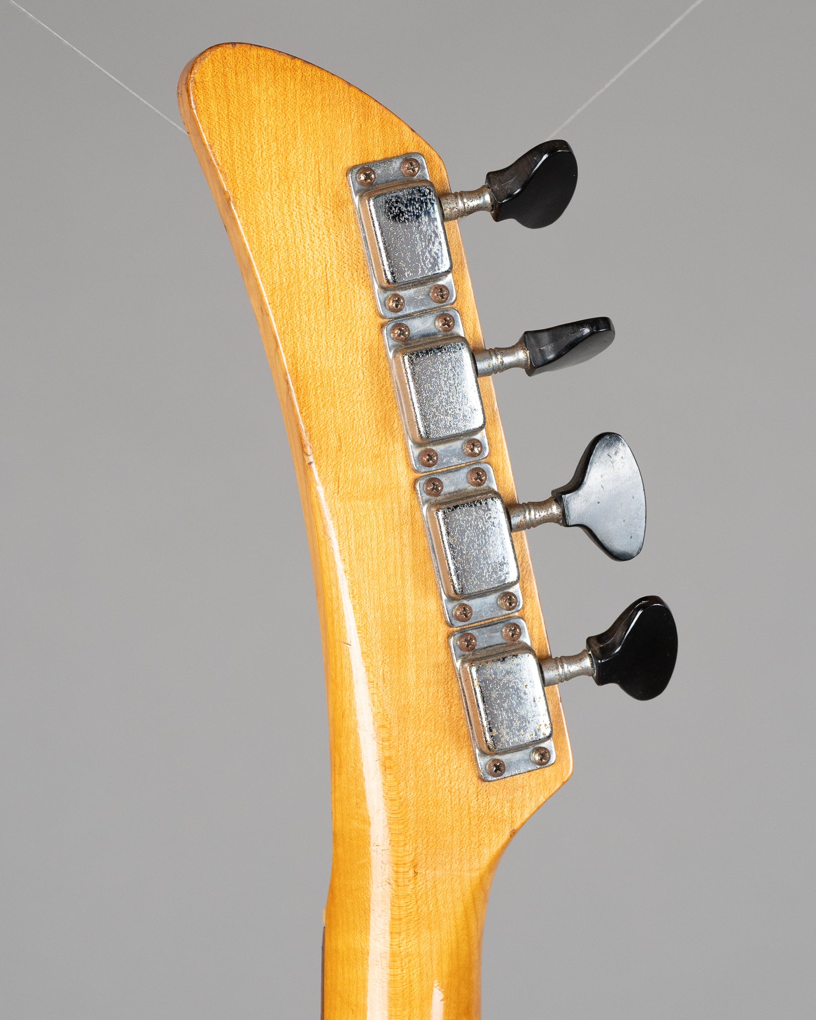 c1967 Yamaha SB-1C 'Flying Banana' Bass (Japan, Orange Polyester)