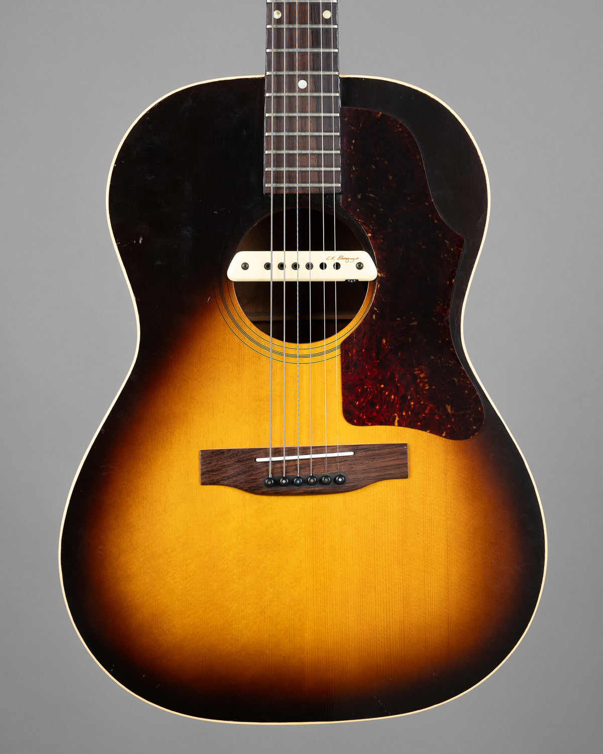 1963 Gibson LG-1 (USA, Sunburst, Pickup, HSC)