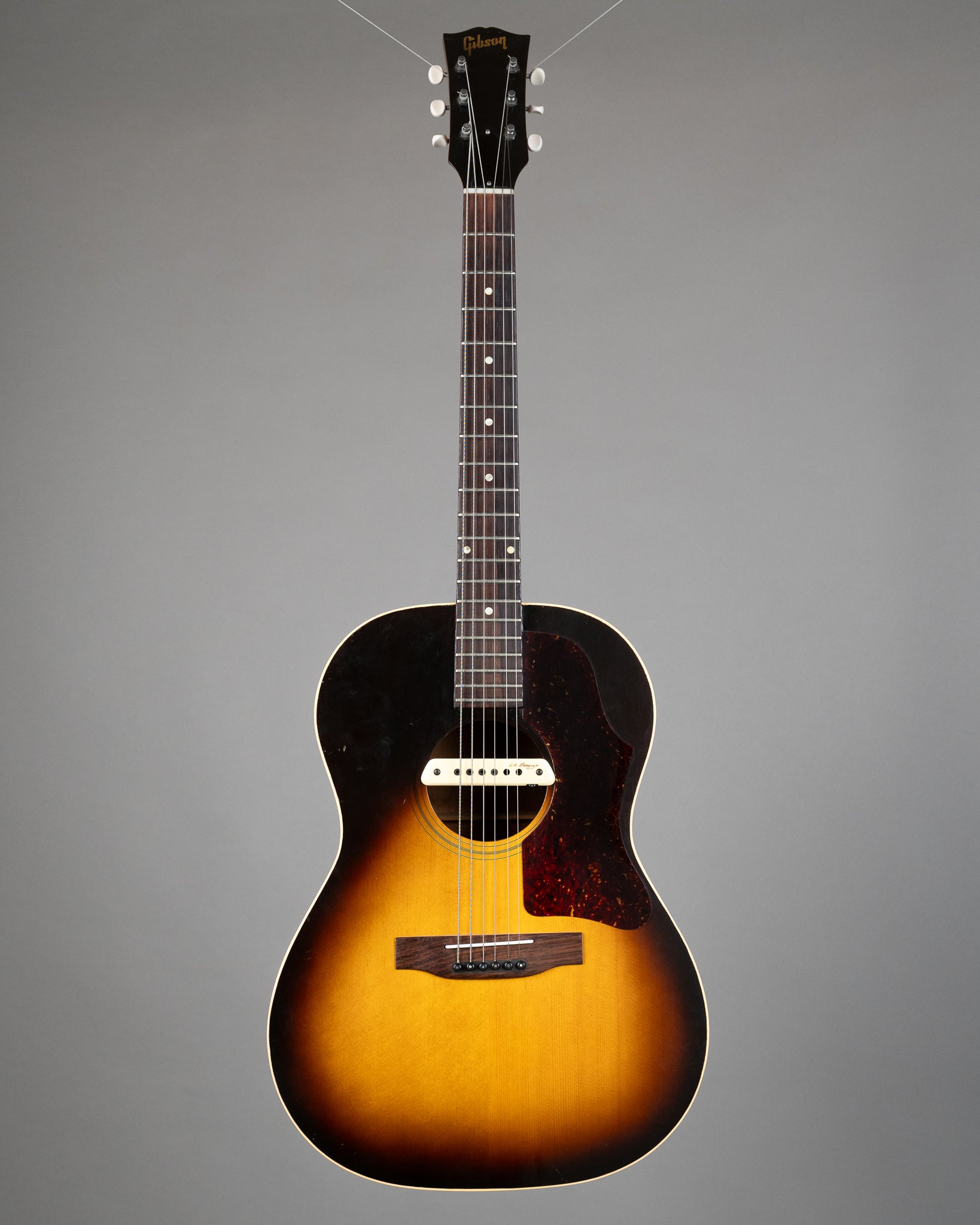 1963 Gibson LG-1 (USA, Sunburst, Pickup, HSC)