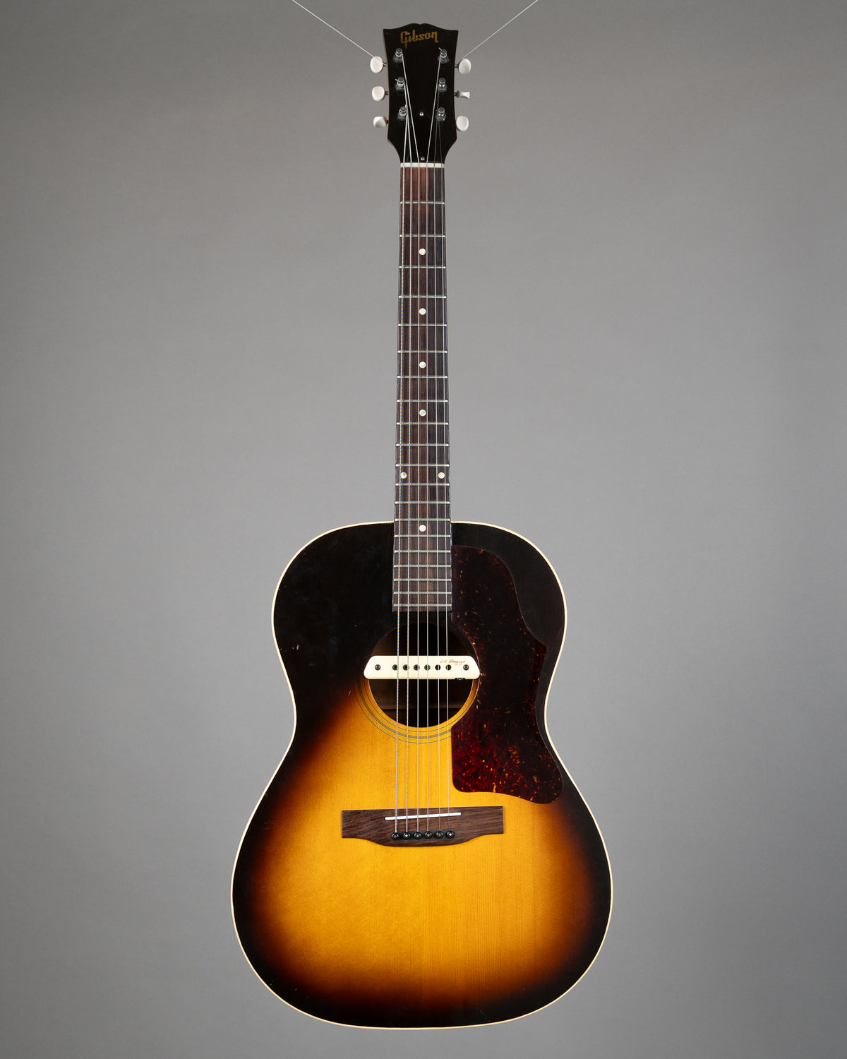 1963 Gibson LG-1 (USA, Sunburst, Pickup, HSC)