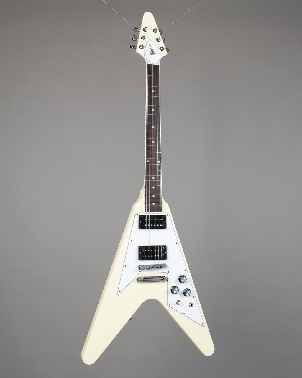2023 Gibson 70s Flying V (USA, Classic White, OHSC)