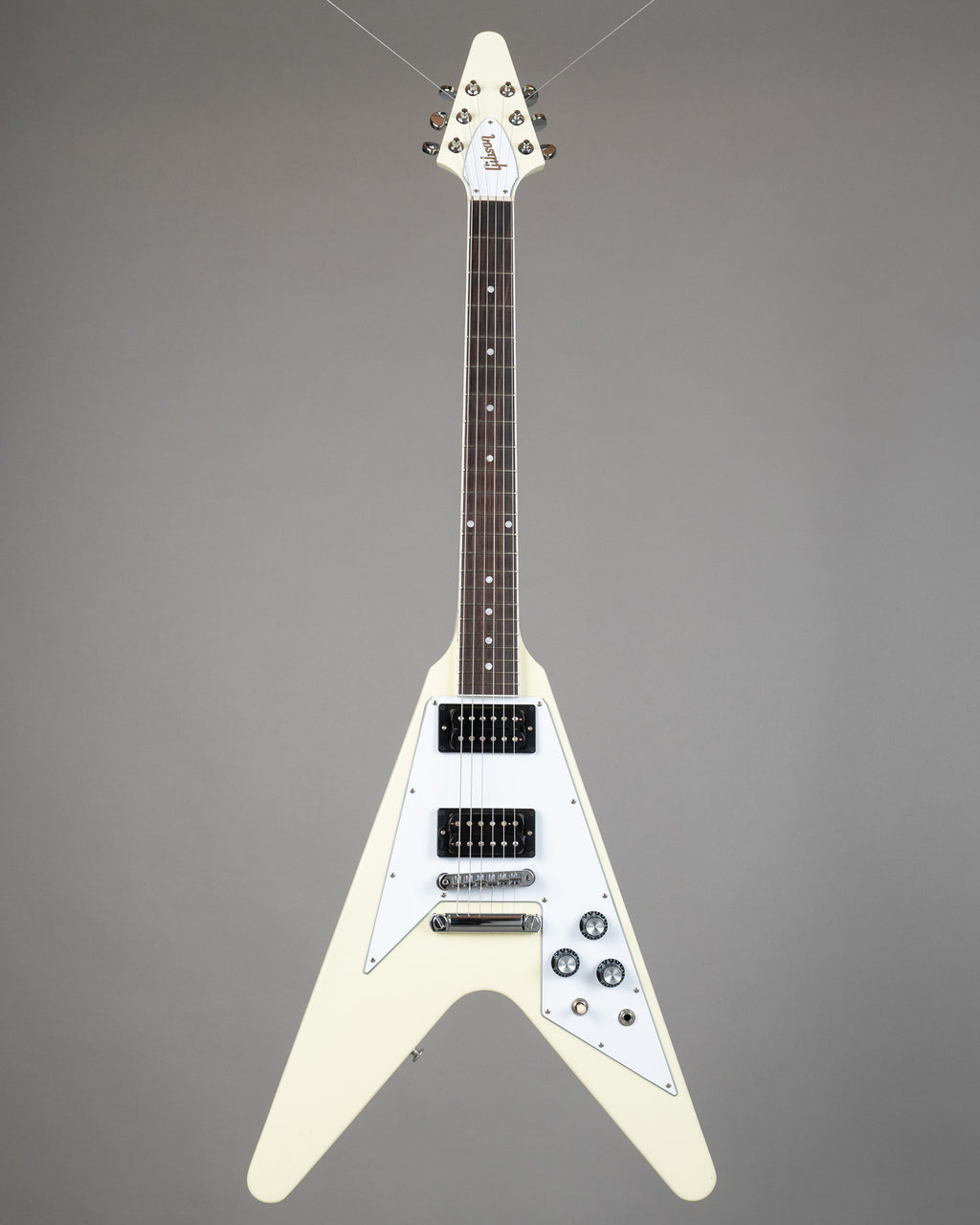 2023 Gibson 70s Flying V (USA, Classic White, OHSC)