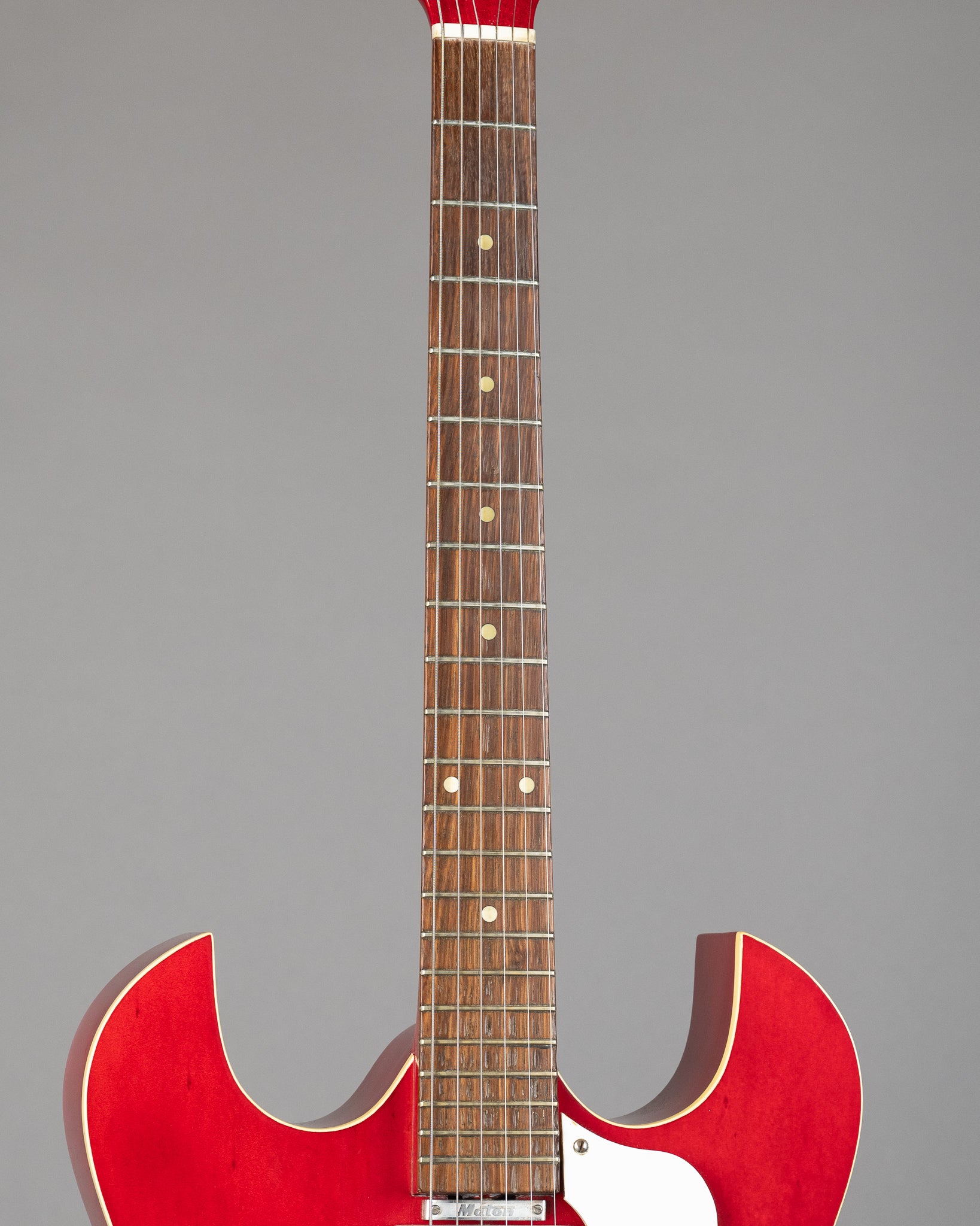 c1966 Maton BS66 Beat Sound (Australia, Cherry, OHSC)