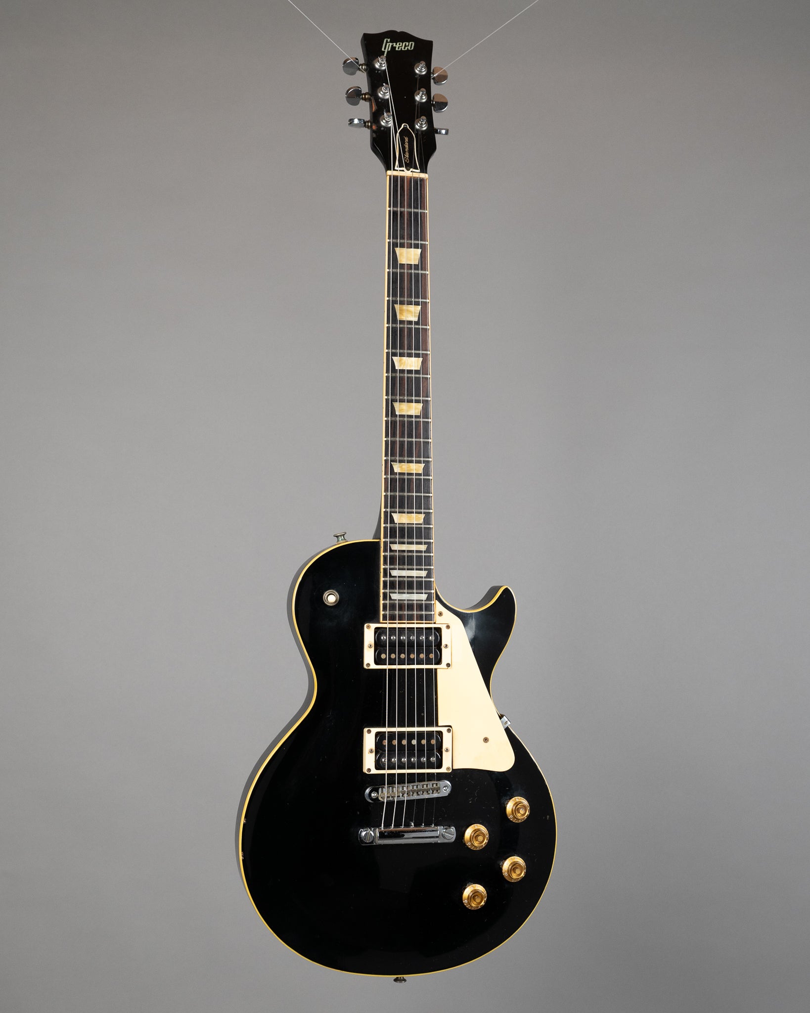 1977 Greco EG700B Les Paul (Japan, Black, HSC)