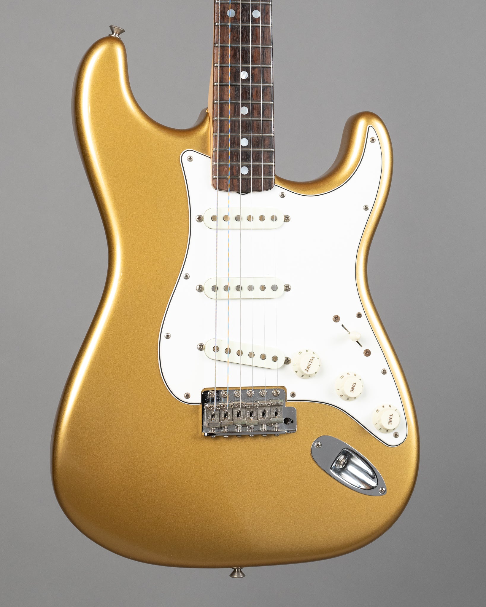 2017 Fender Custom Shop 65 NOS Strat (USA, Aztec Gold, OHSC)