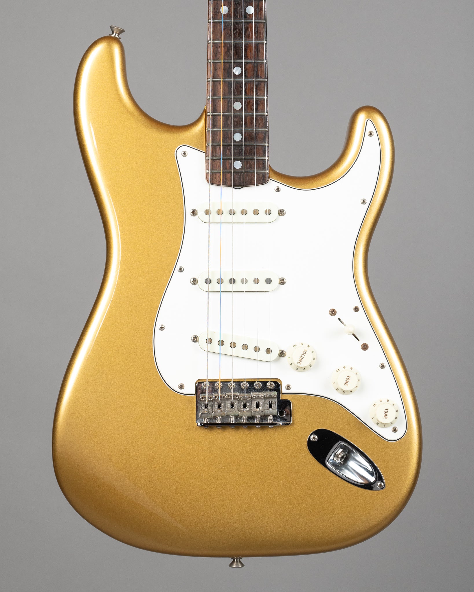 2017 Fender Custom Shop 65 NOS Strat (USA, Aztec Gold, OHSC)