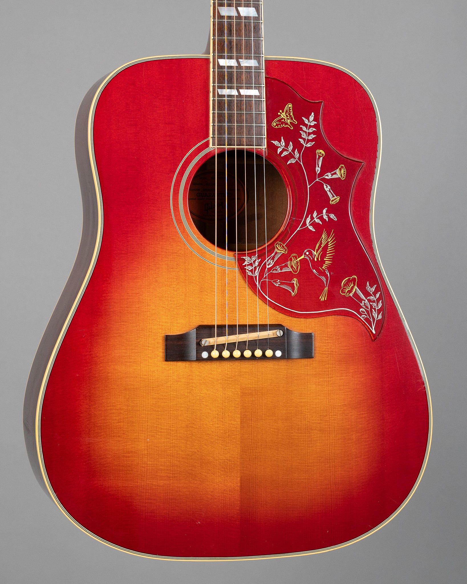 2006 Gibson Hummingbird Custom Shop '60s USA, Cherry Sunburst, OHSC)