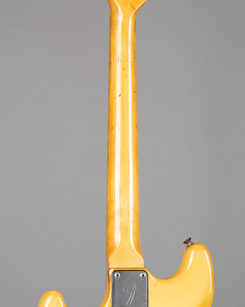 1977 Fender Mustang (USA, Olympic White, OHSC)