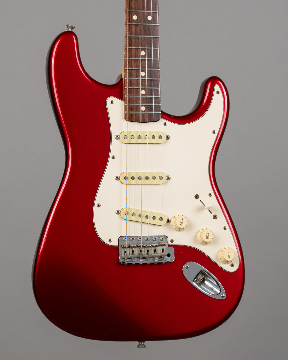 1993 Fender Custom Shop '62 Stratocaster (USA, Candy Apple Red, OHSC)