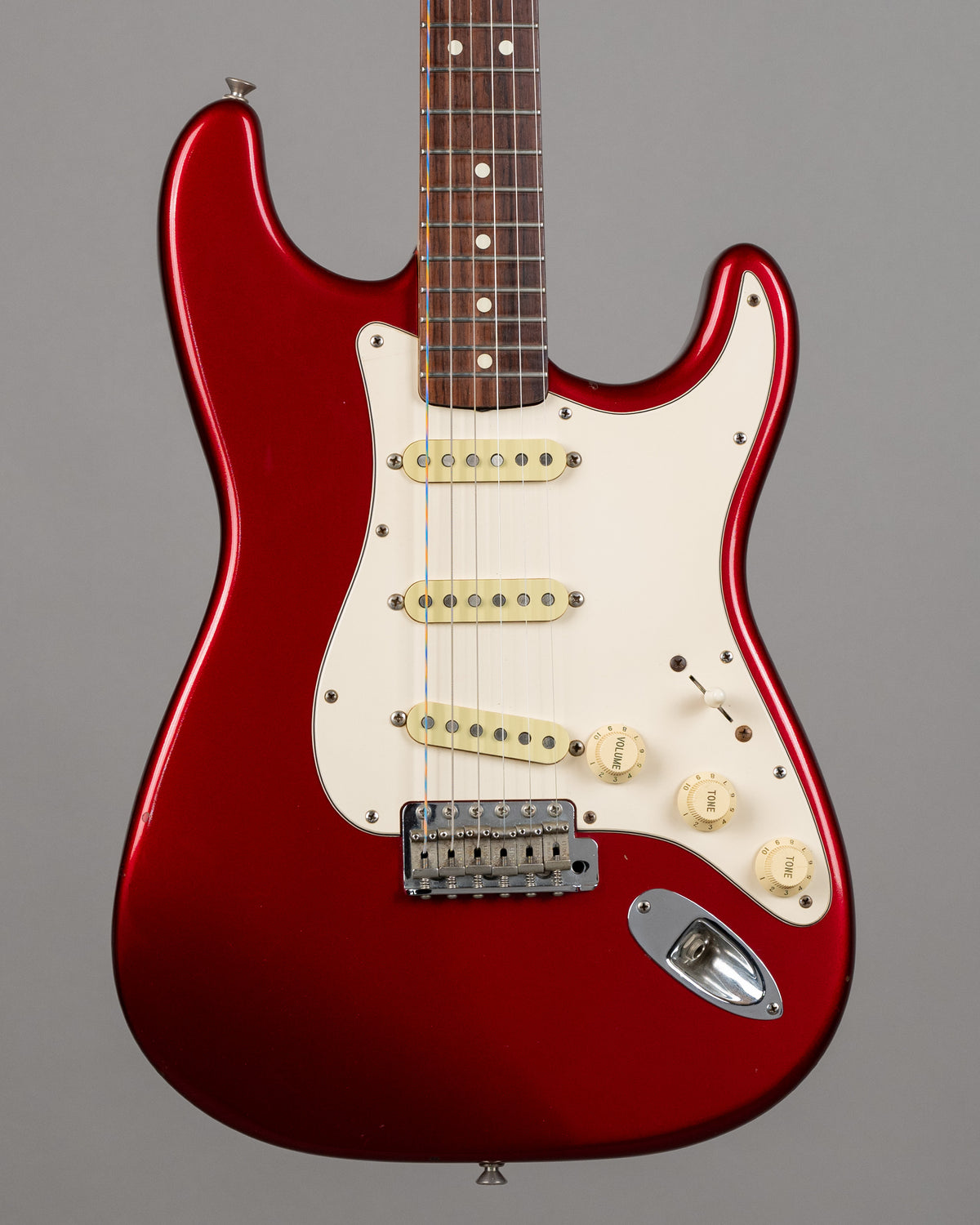 1993 Fender Custom Shop '62 Stratocaster (USA, Candy Apple Red, OHSC)