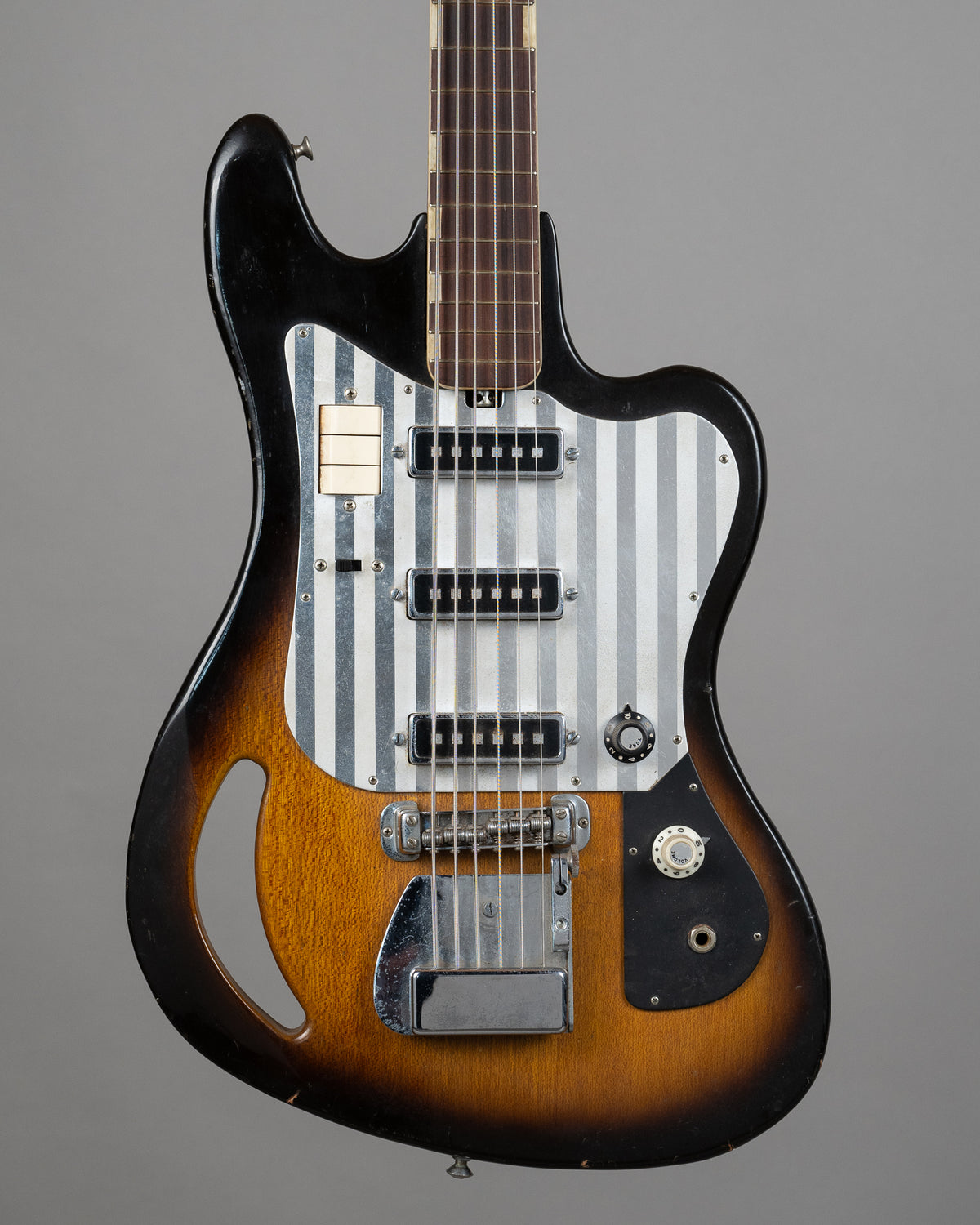 c1960s Teisco TB-64 (Japan, Sunburst)