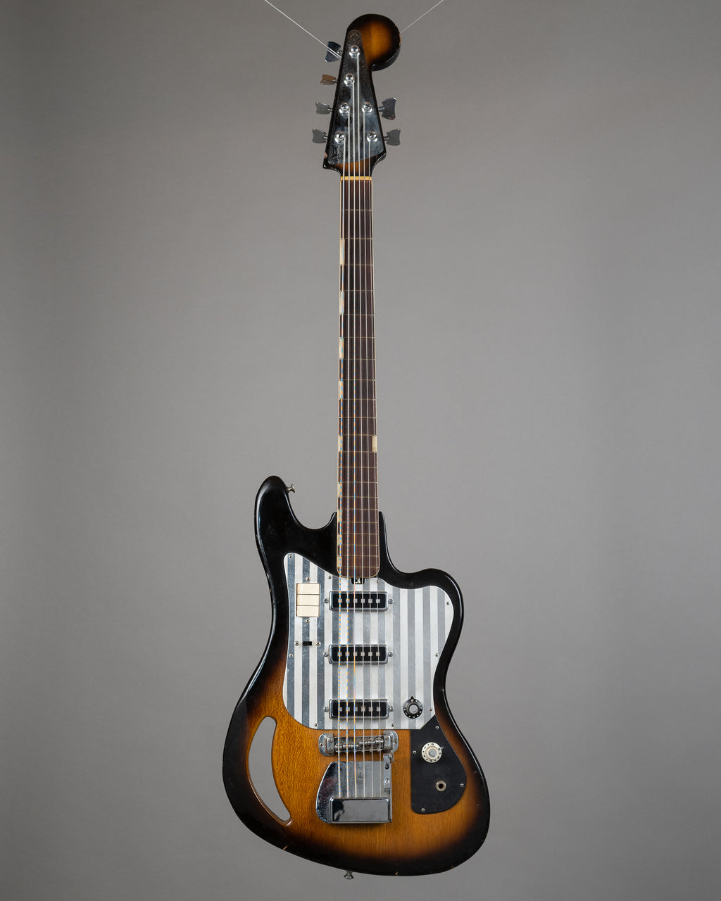 c1960s Teisco TB-64 (Japan, Sunburst)