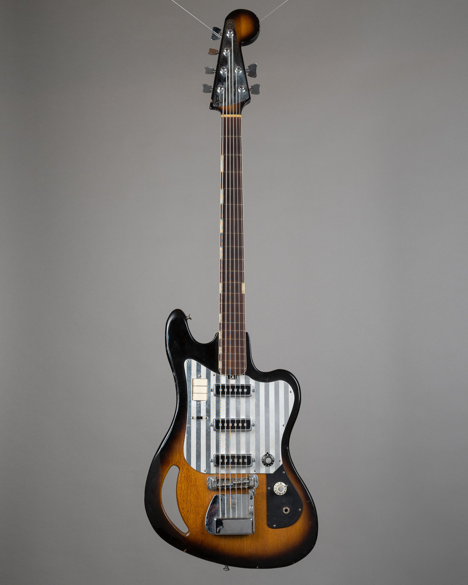 c1960s Teisco TB-64 (Japan, Sunburst)