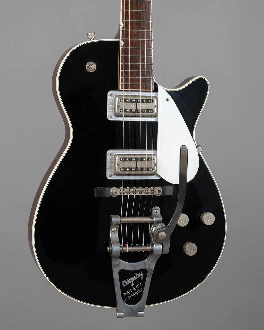 1995 Gretsch 5128 Electromatic Duo Jet (Japan, Black, Bigsby, Gretsch HC)