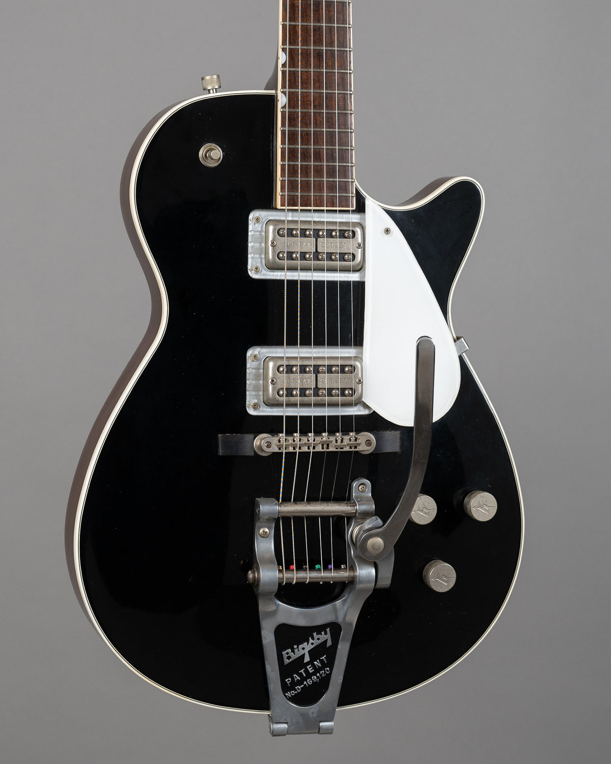 1995 Gretsch 5128 Electromatic Duo Jet (Japan, Black, Bigsby, Gretsch HC)