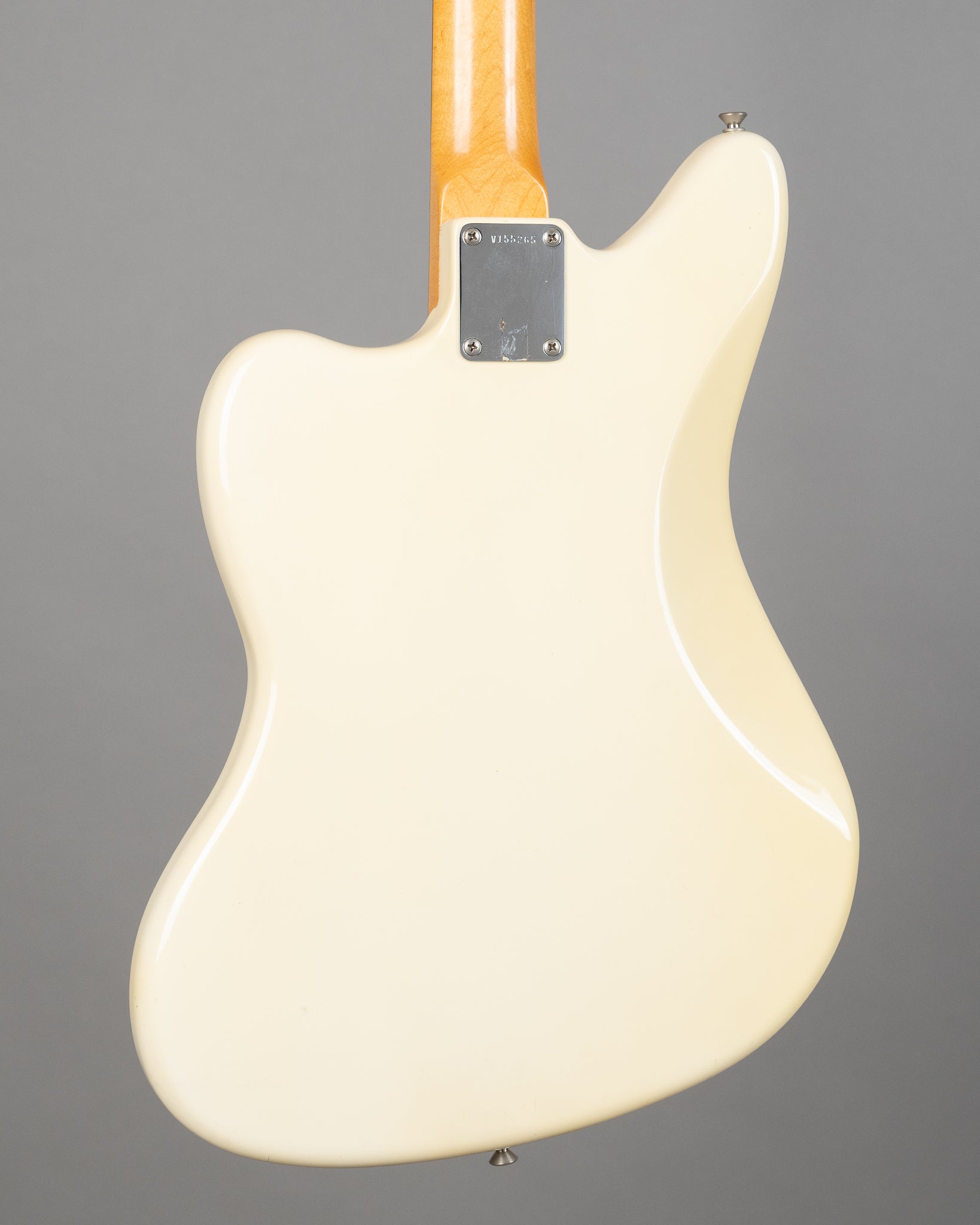 2005 Fender AVRI Vintage '62 Jaguar (USA, Olympic White, OHSC)