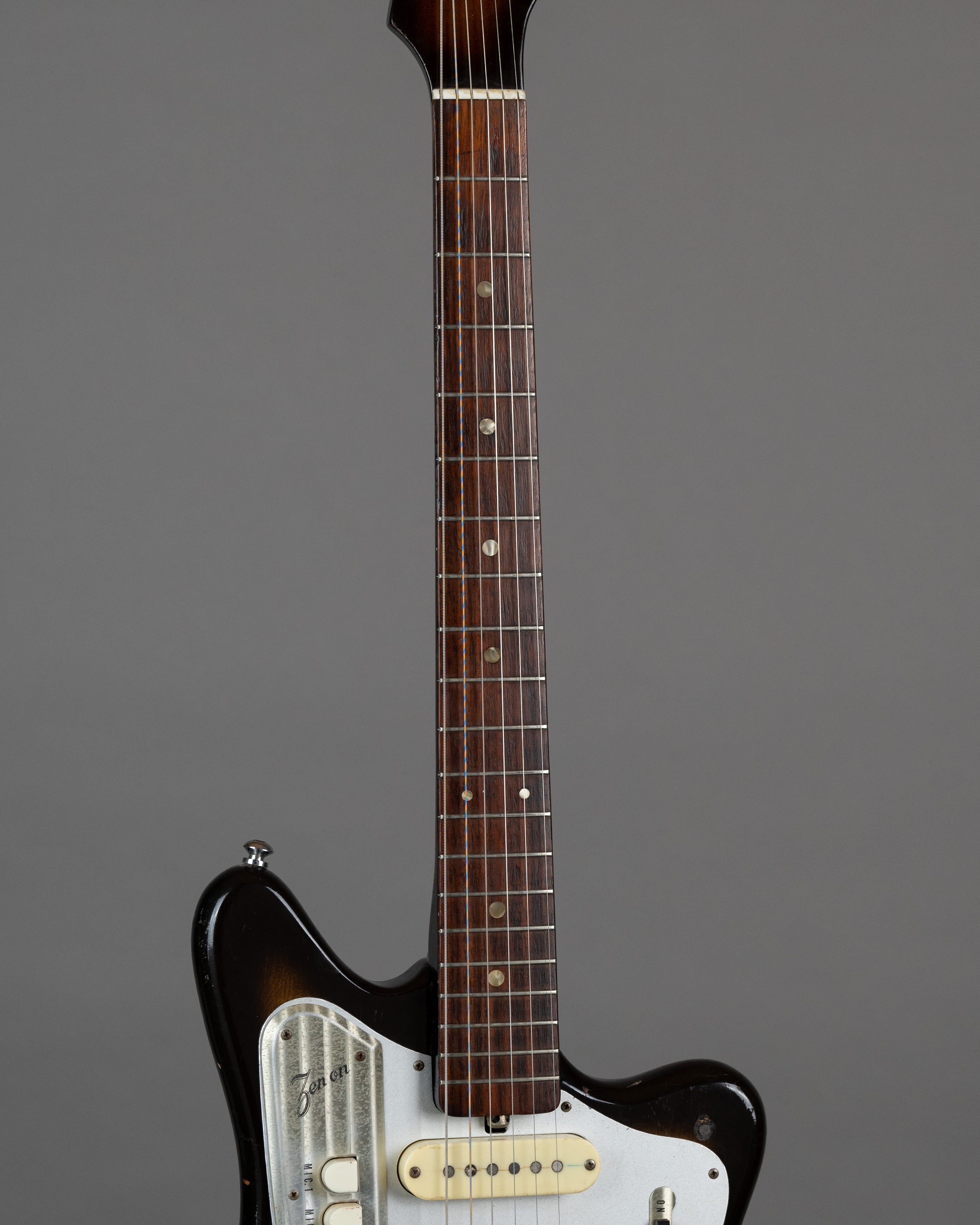 c1966 Zenon ZES220 Electric Guitar (Japan, Sunburst)