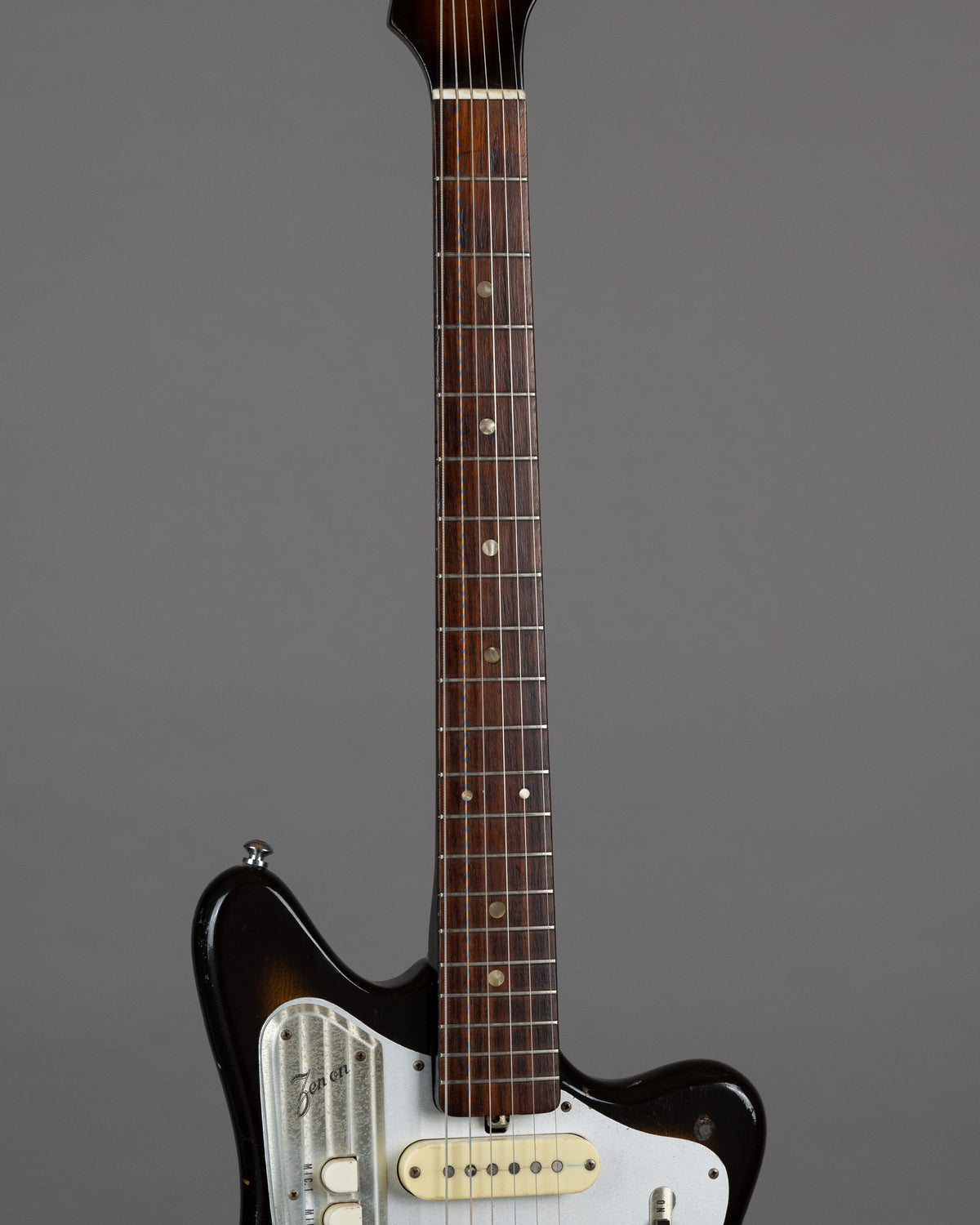 c1966 Zenon ZES220 Electric Guitar (Japan, Sunburst)