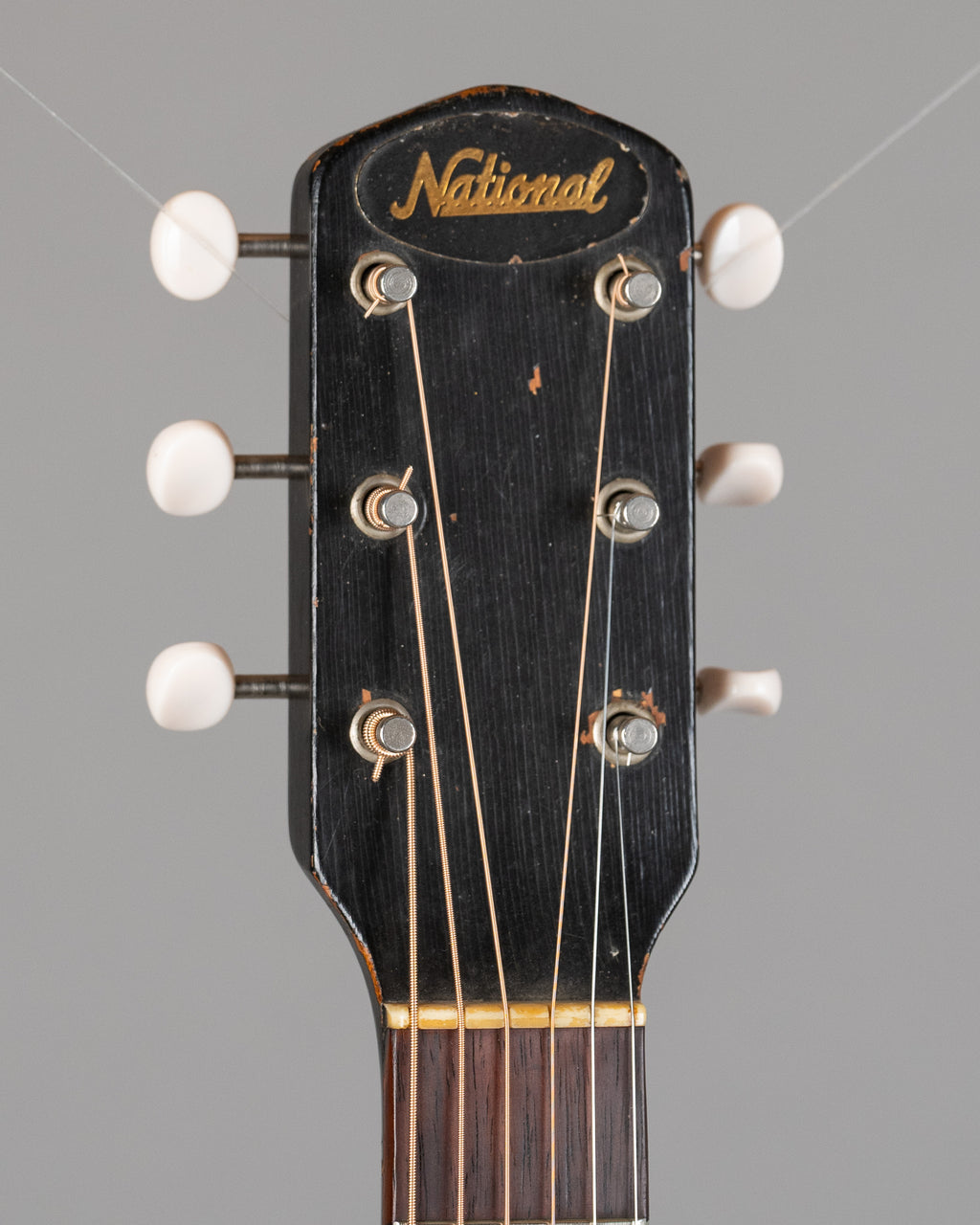 1957 National Resophonic Model 1133 (USA, White Pearloid, Gig Bag)