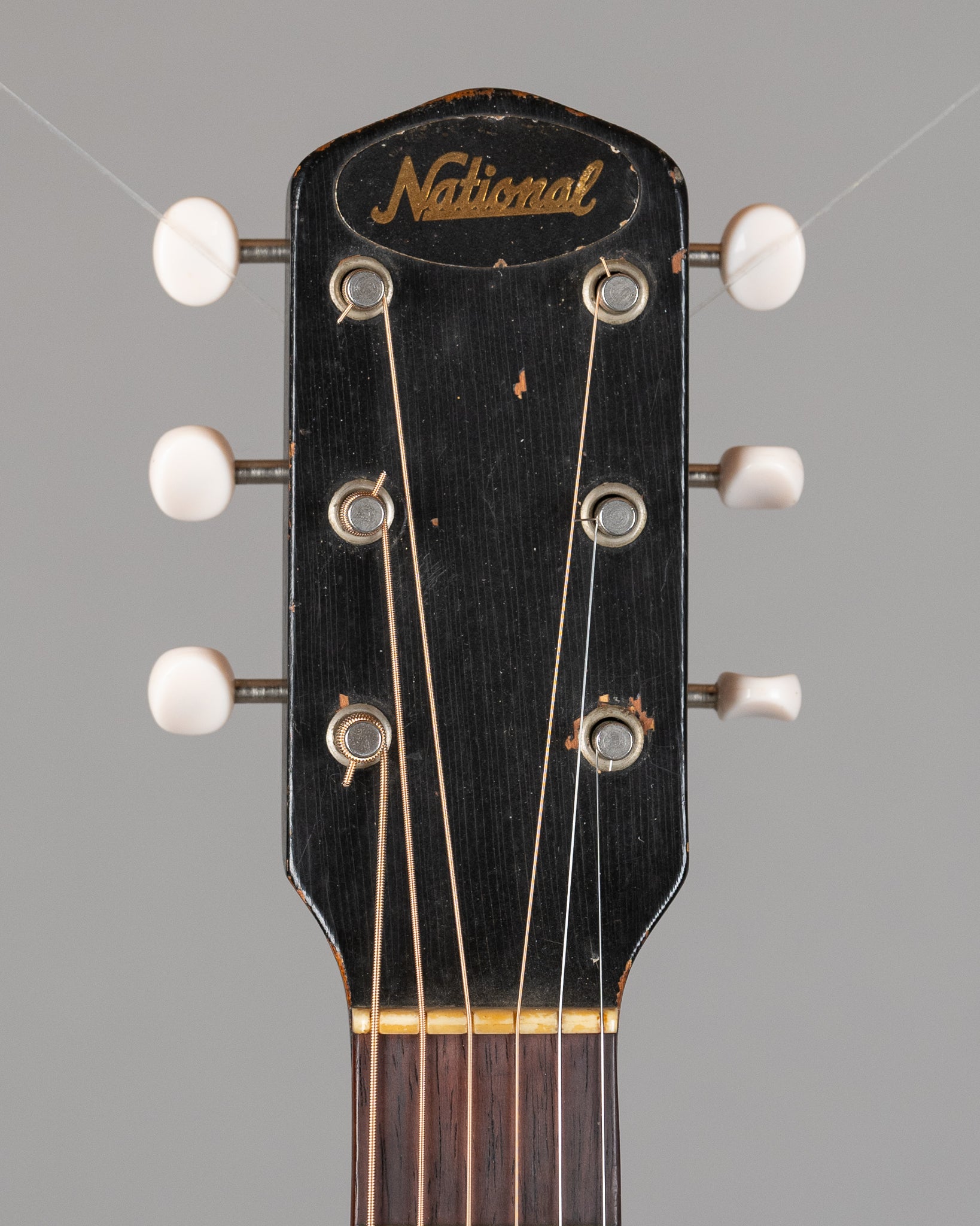 1957 National Resophonic Model 1133 (USA, White Pearloid, Gig Bag)