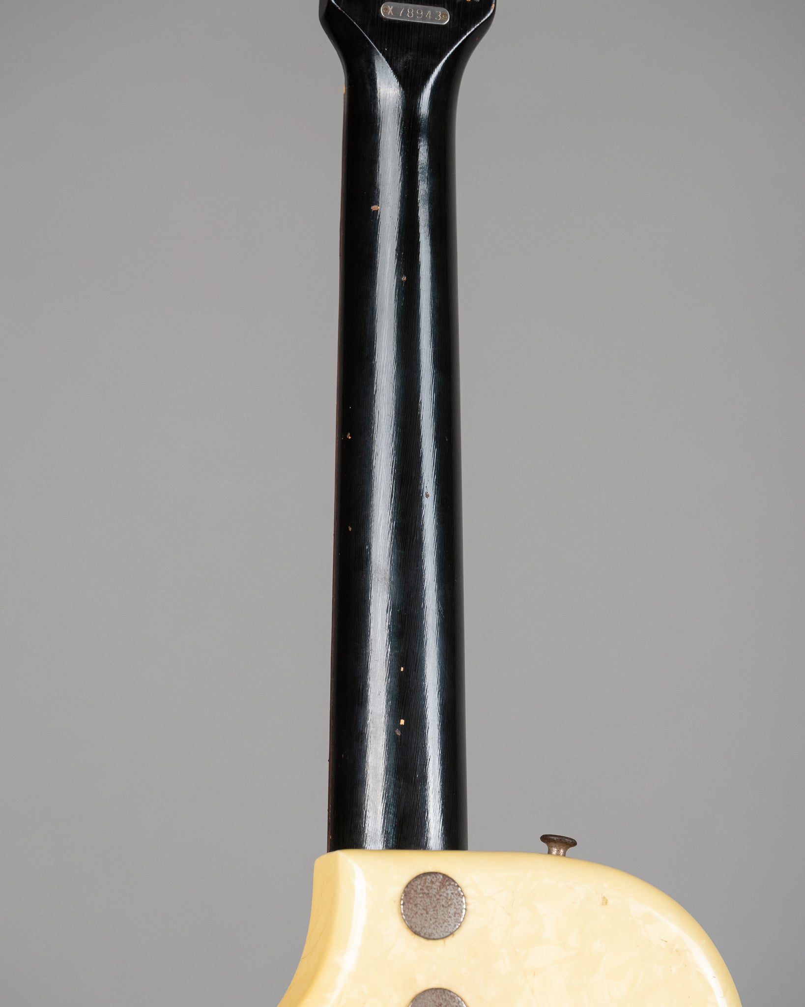 1957 National Resophonic Model 1133 (USA, White Pearloid, Gig Bag)