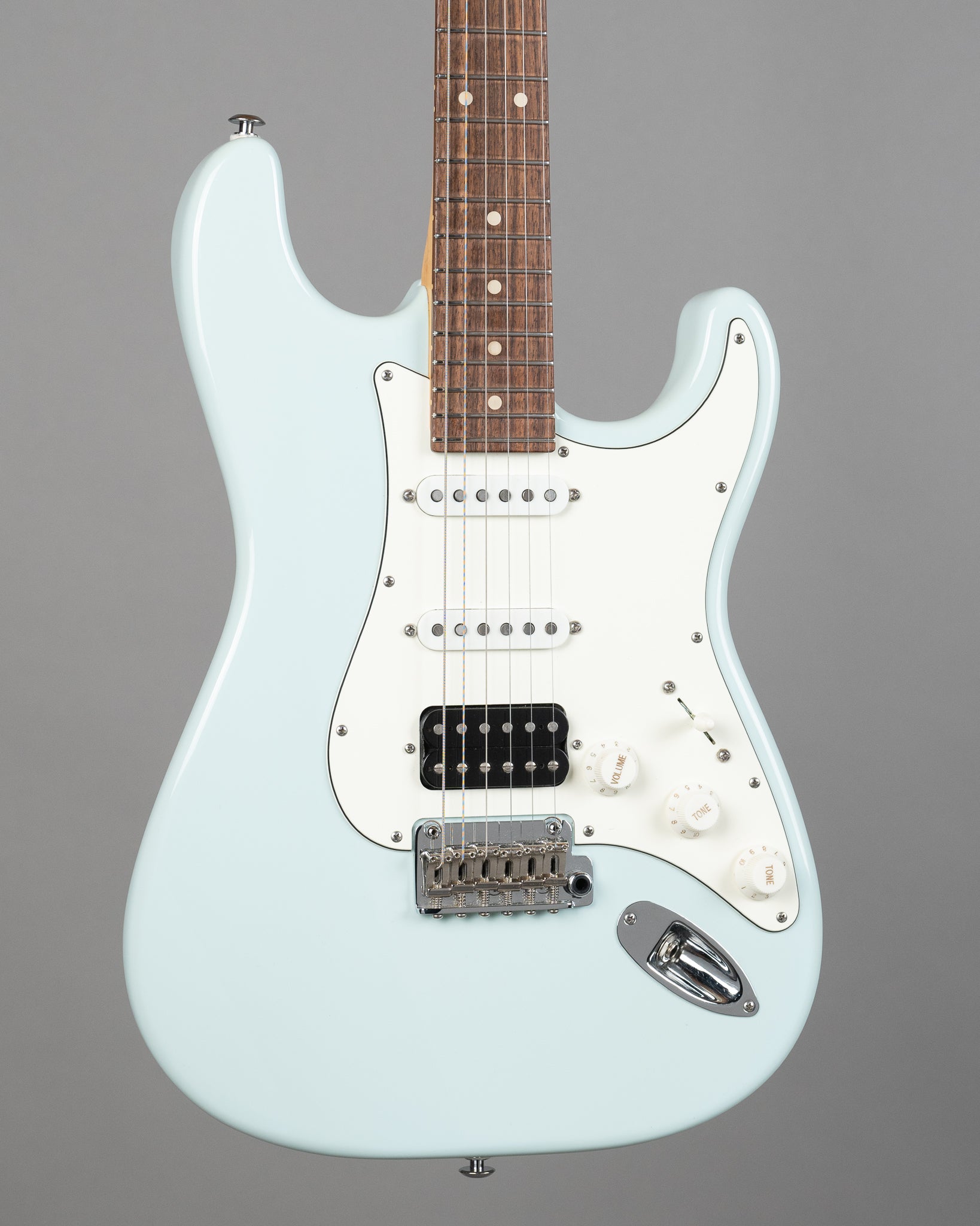 c2020s Suhr Classic S HSS (USA, Sonic Blue, OGB)