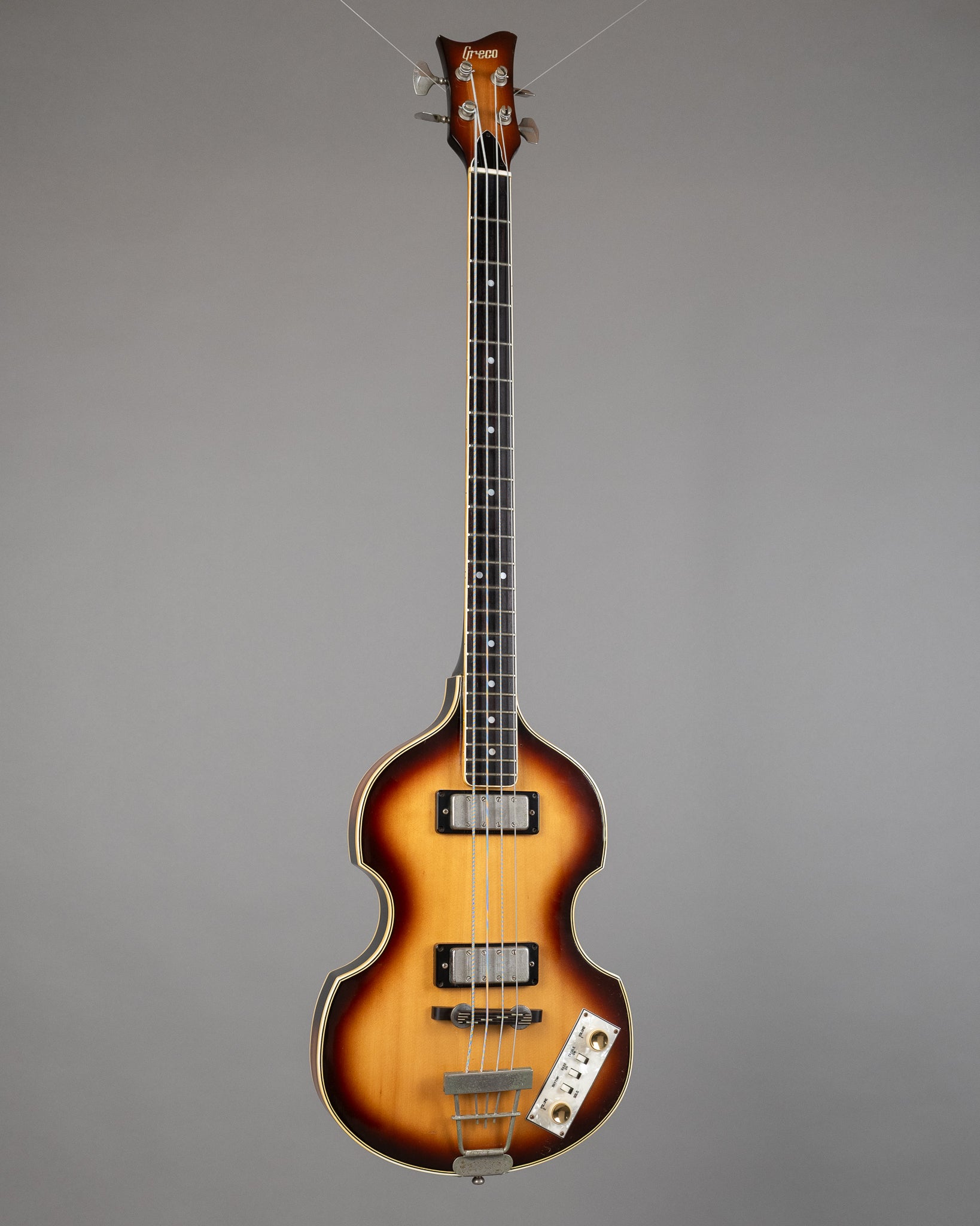 1981 Greco VB Viola Bass (Japan, Sunburst, OHSC)