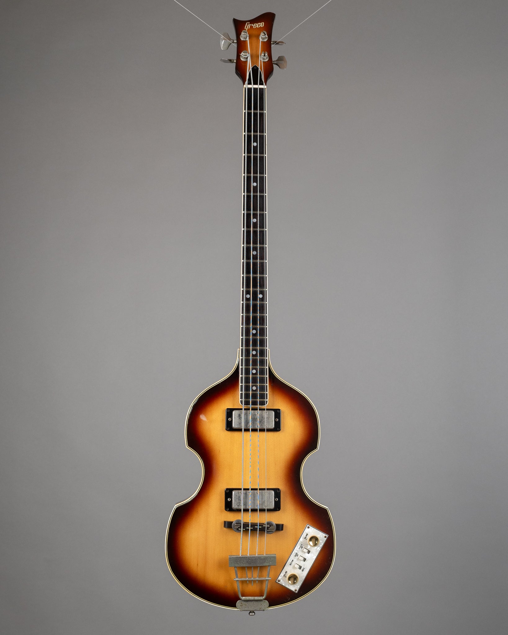 1981 Greco VB Viola Bass (Japan, Sunburst, OHSC)