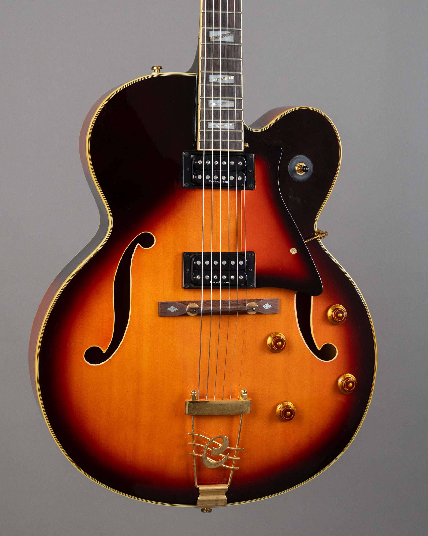 2000 Cort LCS-1 Larry Coryell Signature (Korea, Sunburst, HSC)