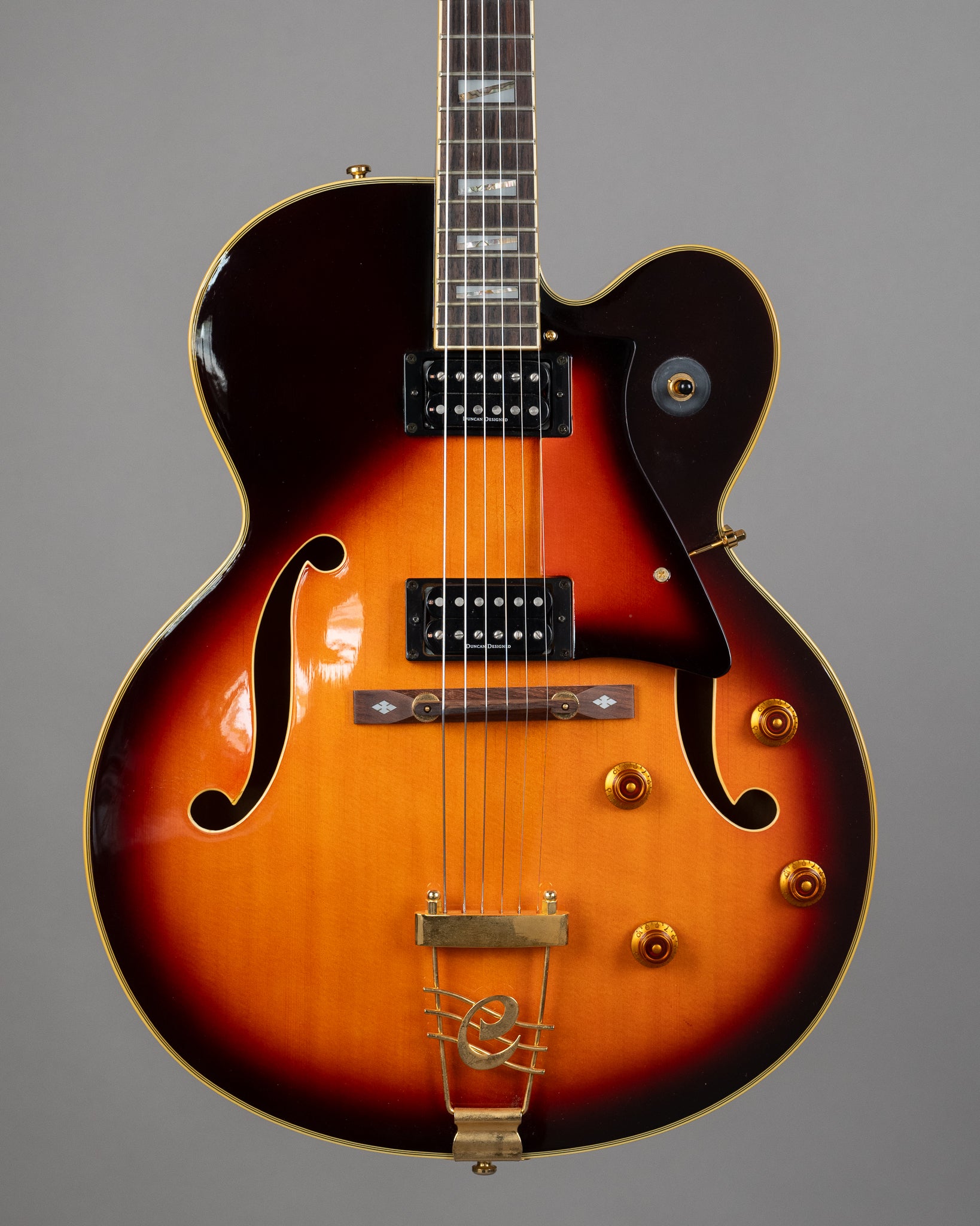 2000 Cort LCS-1 Larry Coryell Signature (Korea, Sunburst, HSC)