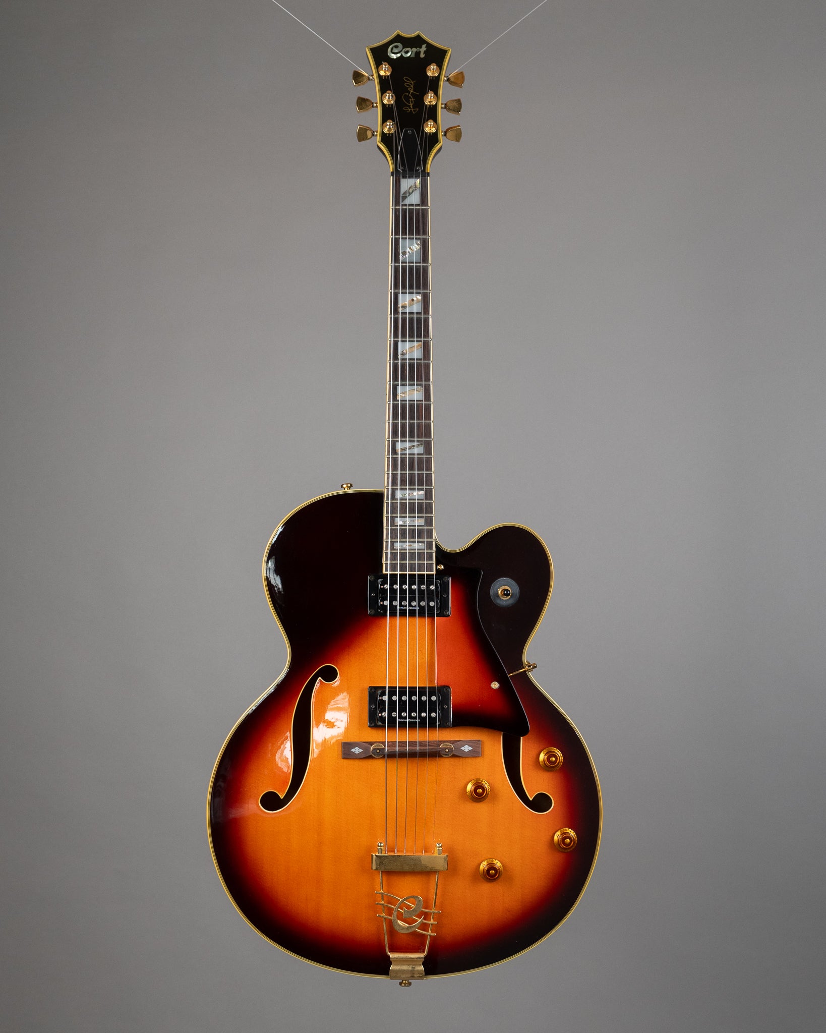 2000 Cort LCS-1 Larry Coryell Signature (Korea, Sunburst, HSC)