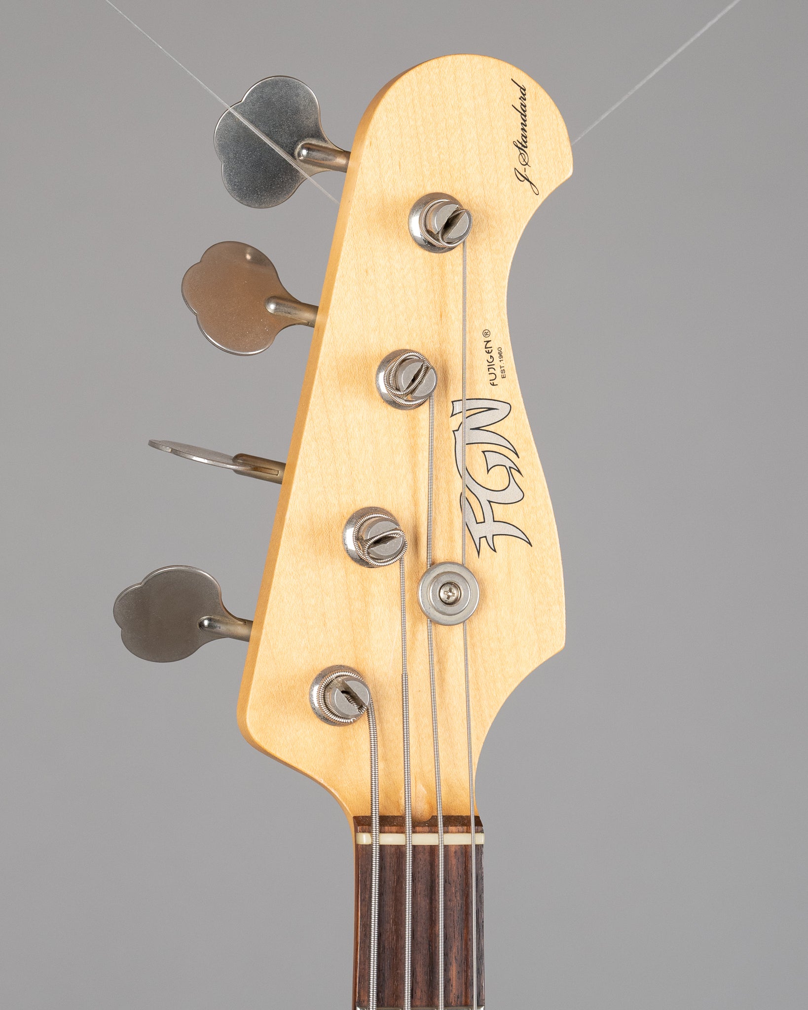 c2013 FGN J Standard 'Jazz Bass' (Japan, Lake Placid Blue, EMG Pickups)