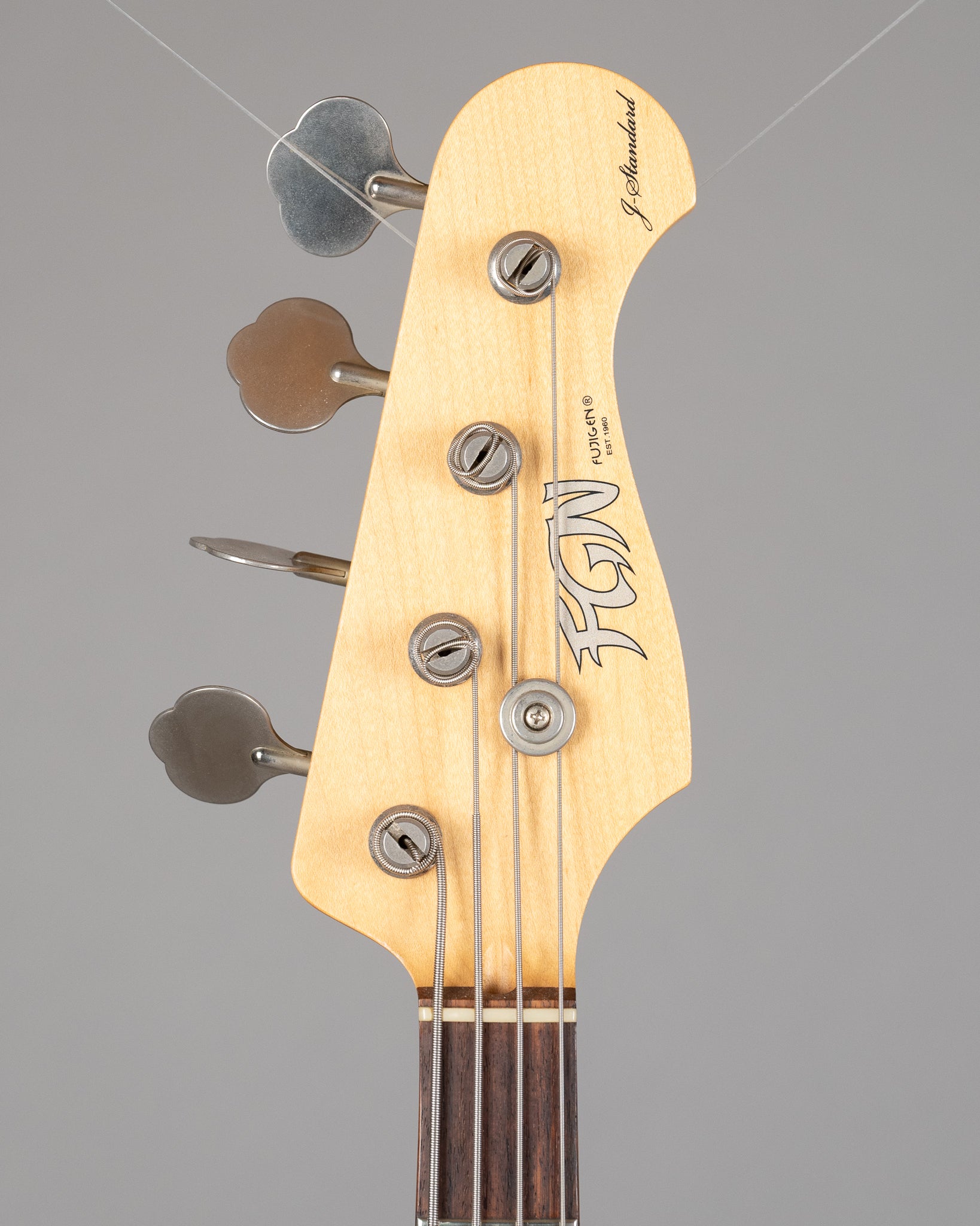 c2013 FGN J Standard 'Jazz Bass' (Japan, Lake Placid Blue, EMG Pickups)