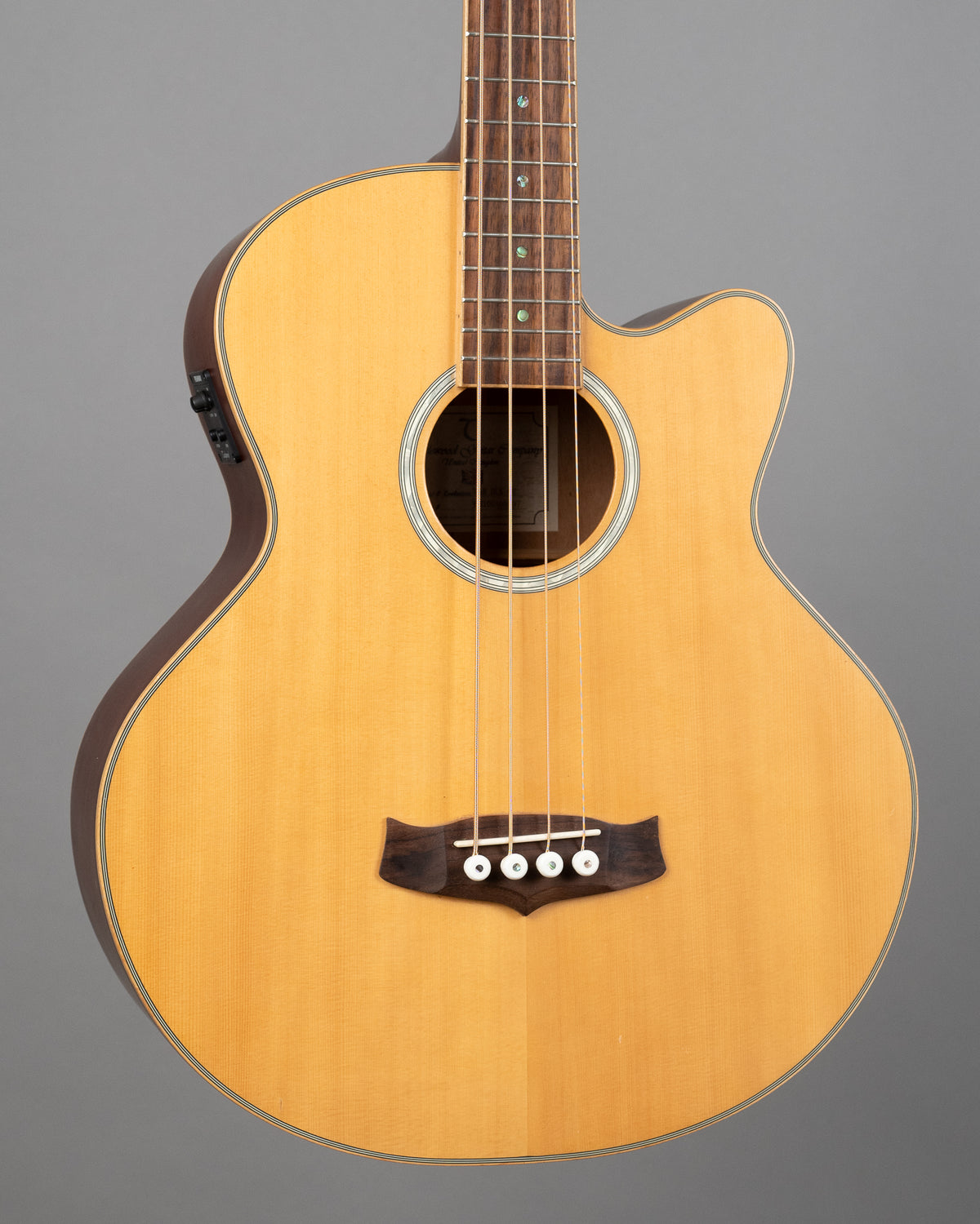 c2010 Tanglewood TAB DLX CE Deluxe Acoustic Bass (China, Natural Satin)