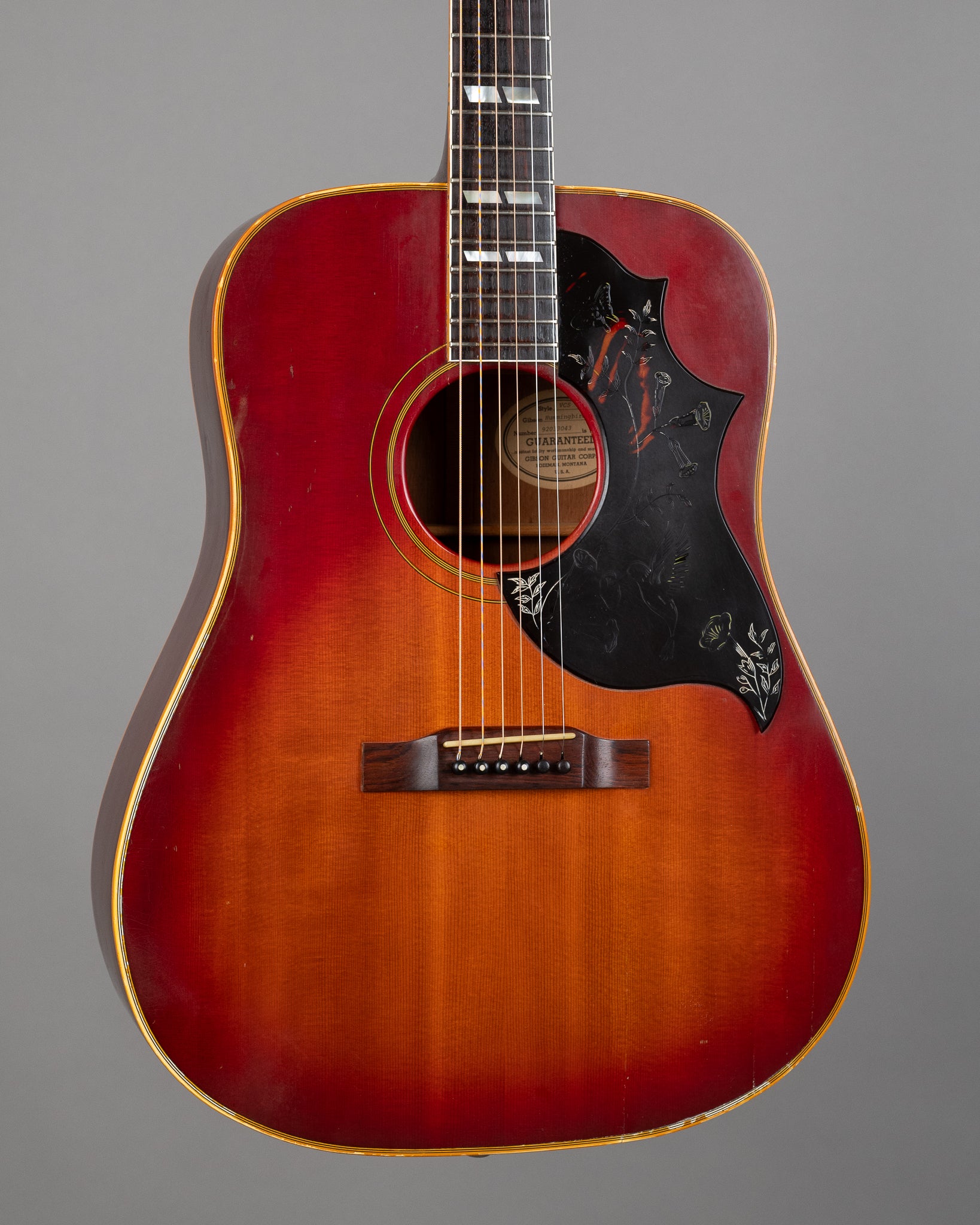 1993 Gibson Hummingbird (USA, Cherry Sunburst, OHSC)