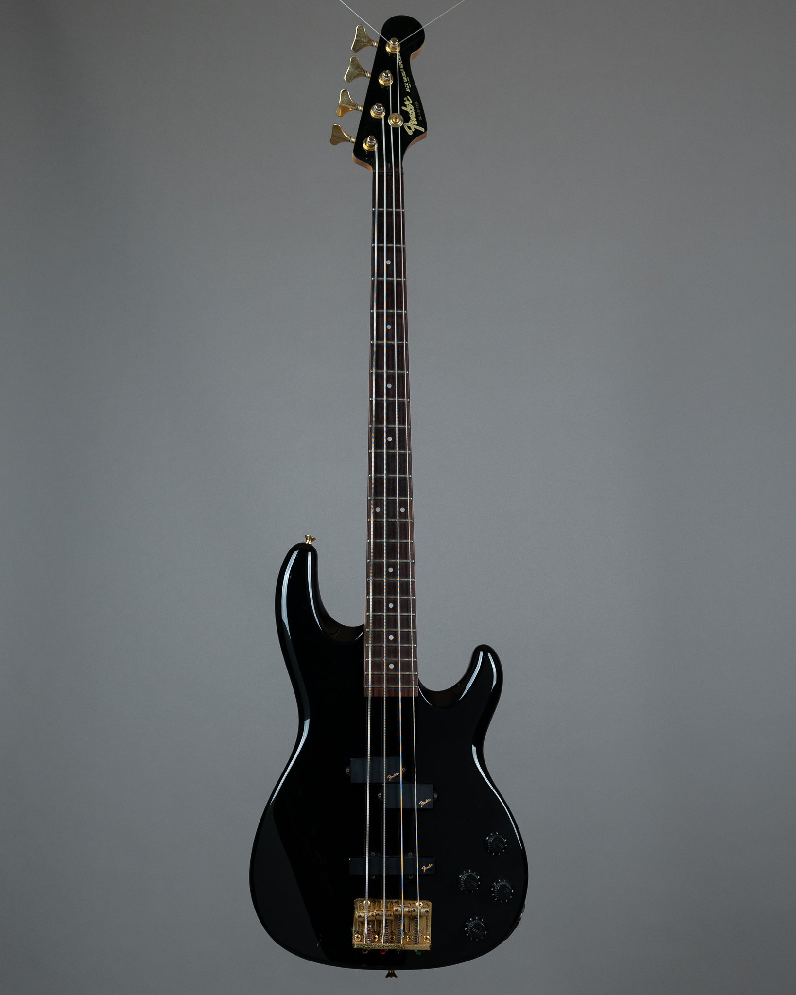 c1993 Fender PJR-65 Contemporary Jazz Bass Special (Japan, Black, Gold Hardware)