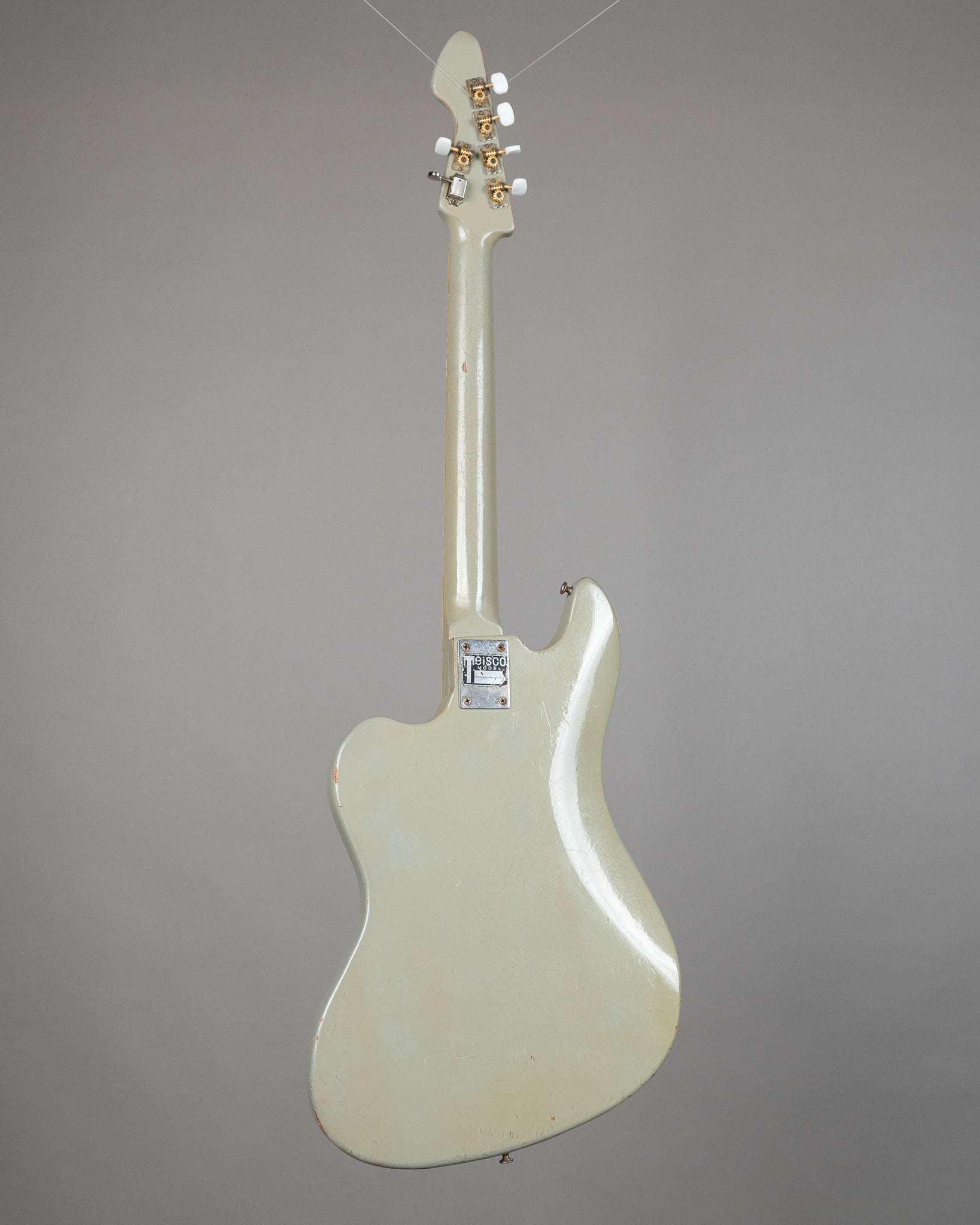 c1960s Teisco TG-64 (Japan, Battleship Grey, Non Monkey Grip)