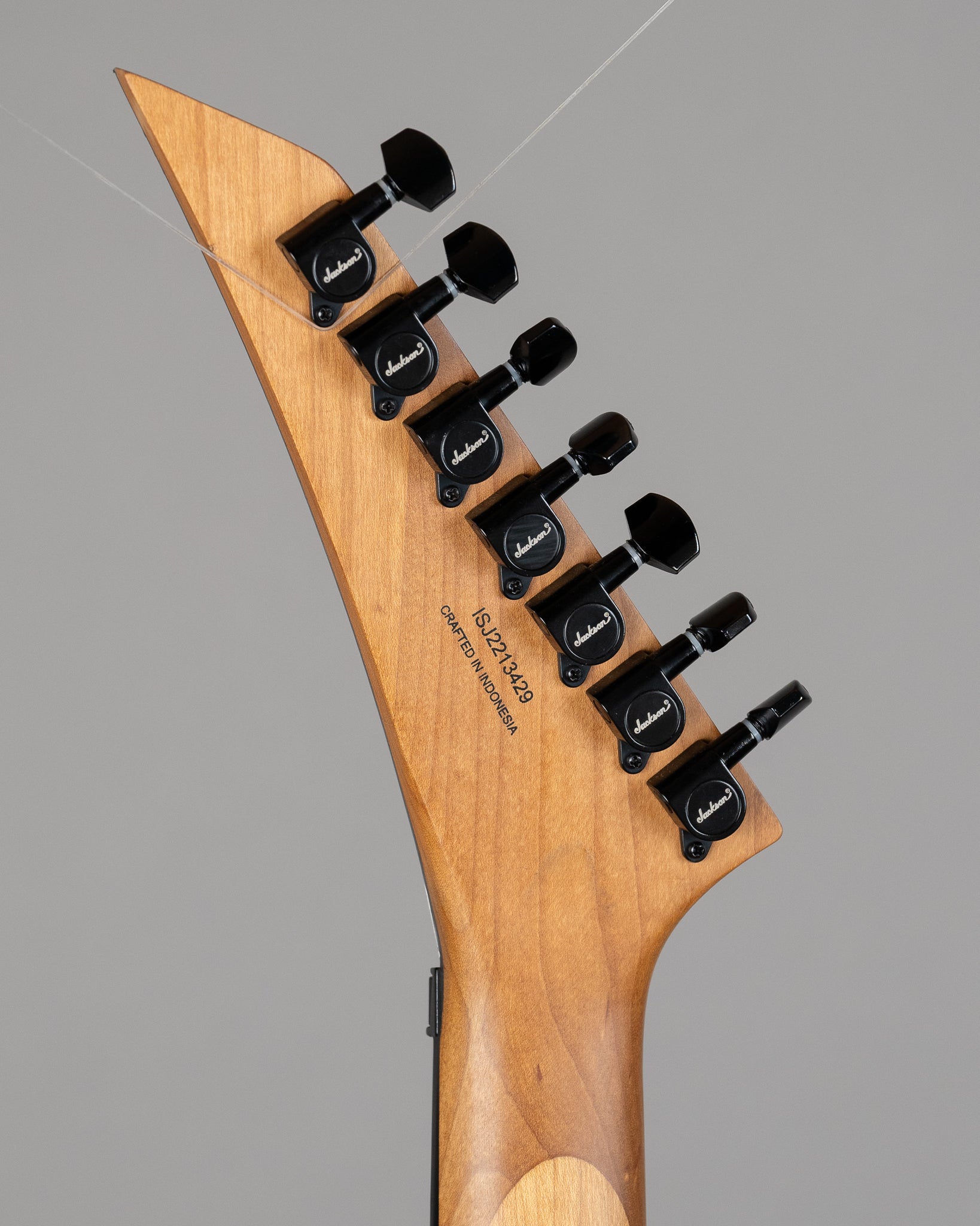 2022 Jackson Dave Davidson Warrior 7 String (Indonesia, Natural Mahogany Stain)