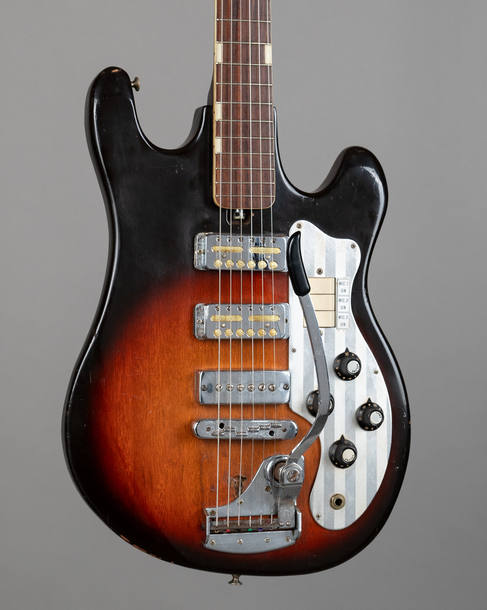 c1960s Teisco ET-300 (Japan, Sunburst)