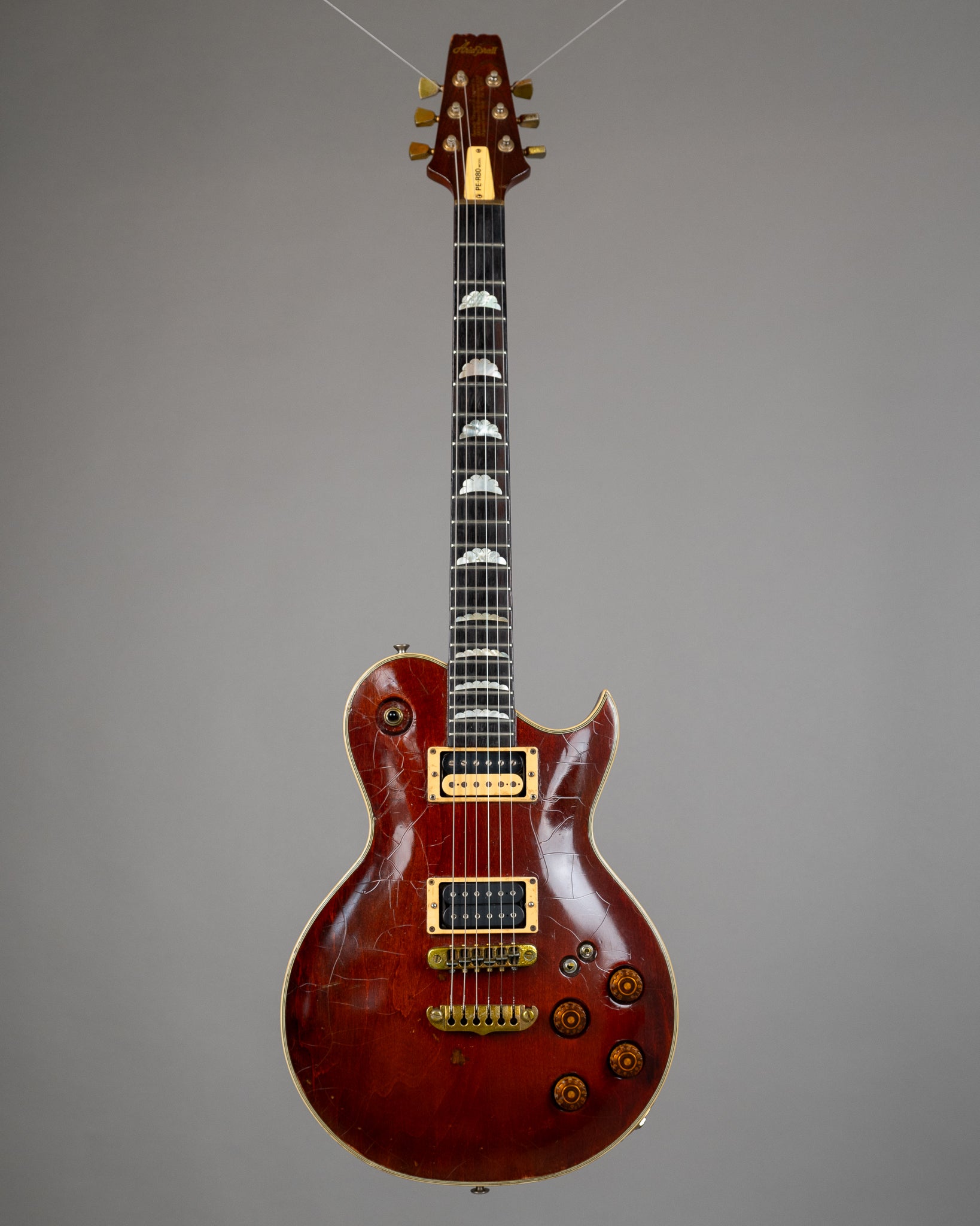 1981 Aria Pro II PE-R80 (Japan, See-Through Red)