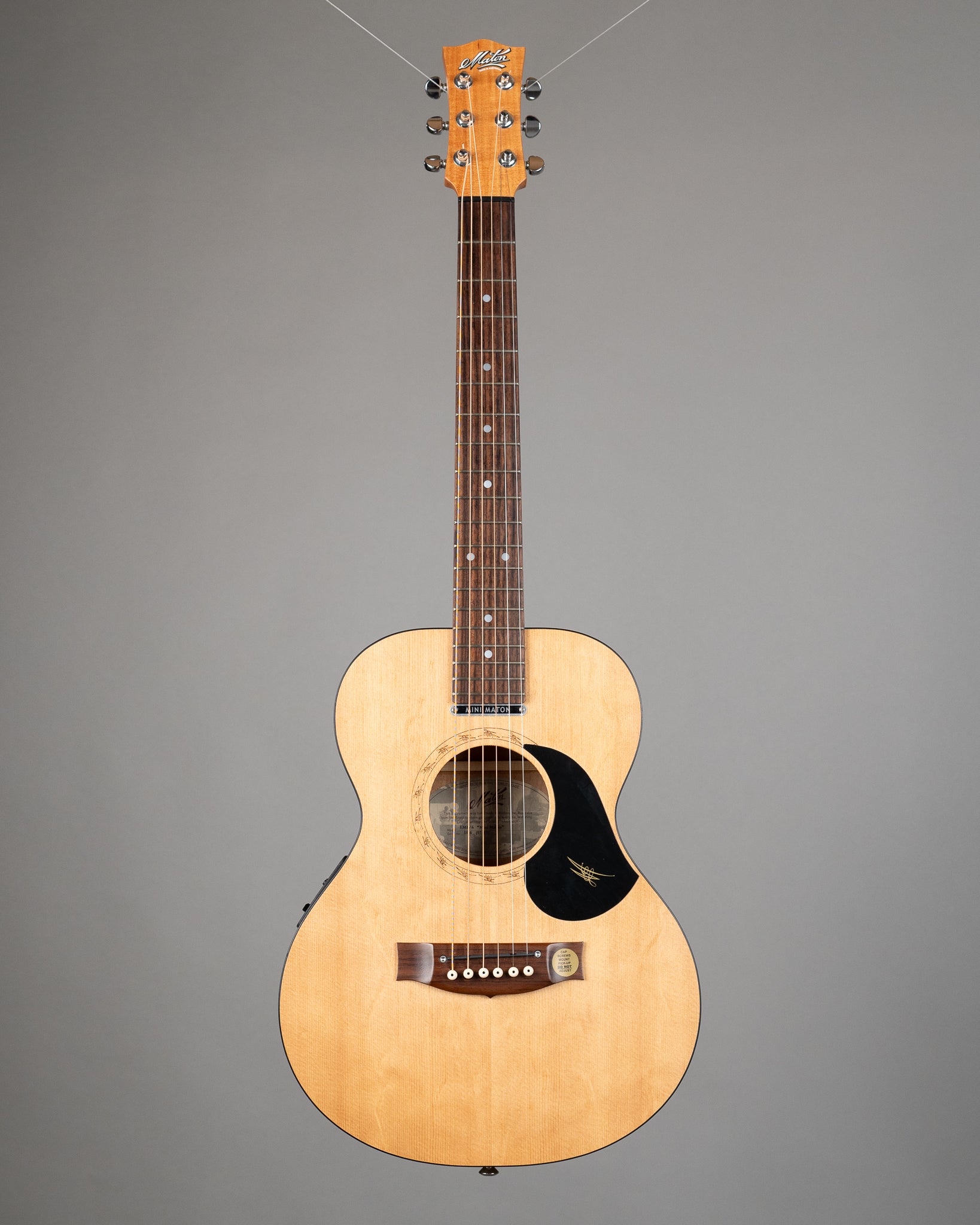 2013 Maton EML/6 Mini Maton (Australia, Natural Satin, AP5 Pickup, OHSC)